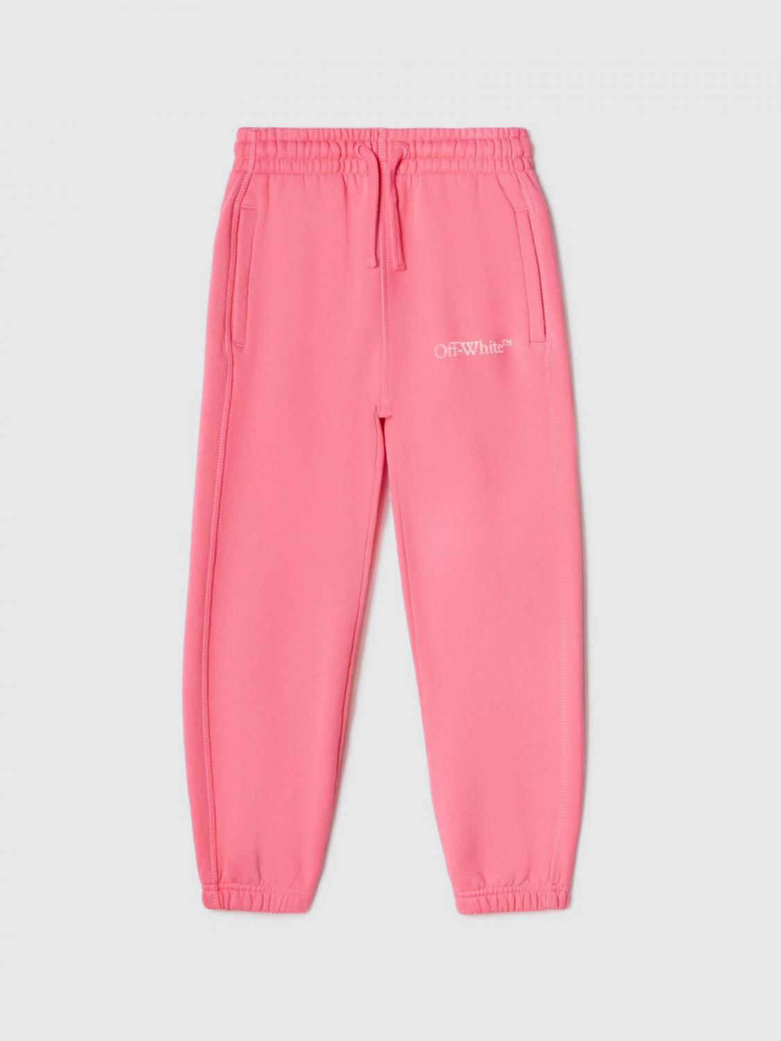 OFF-WHITE Trousers OFF-WHITE Kids colour Fuchsia