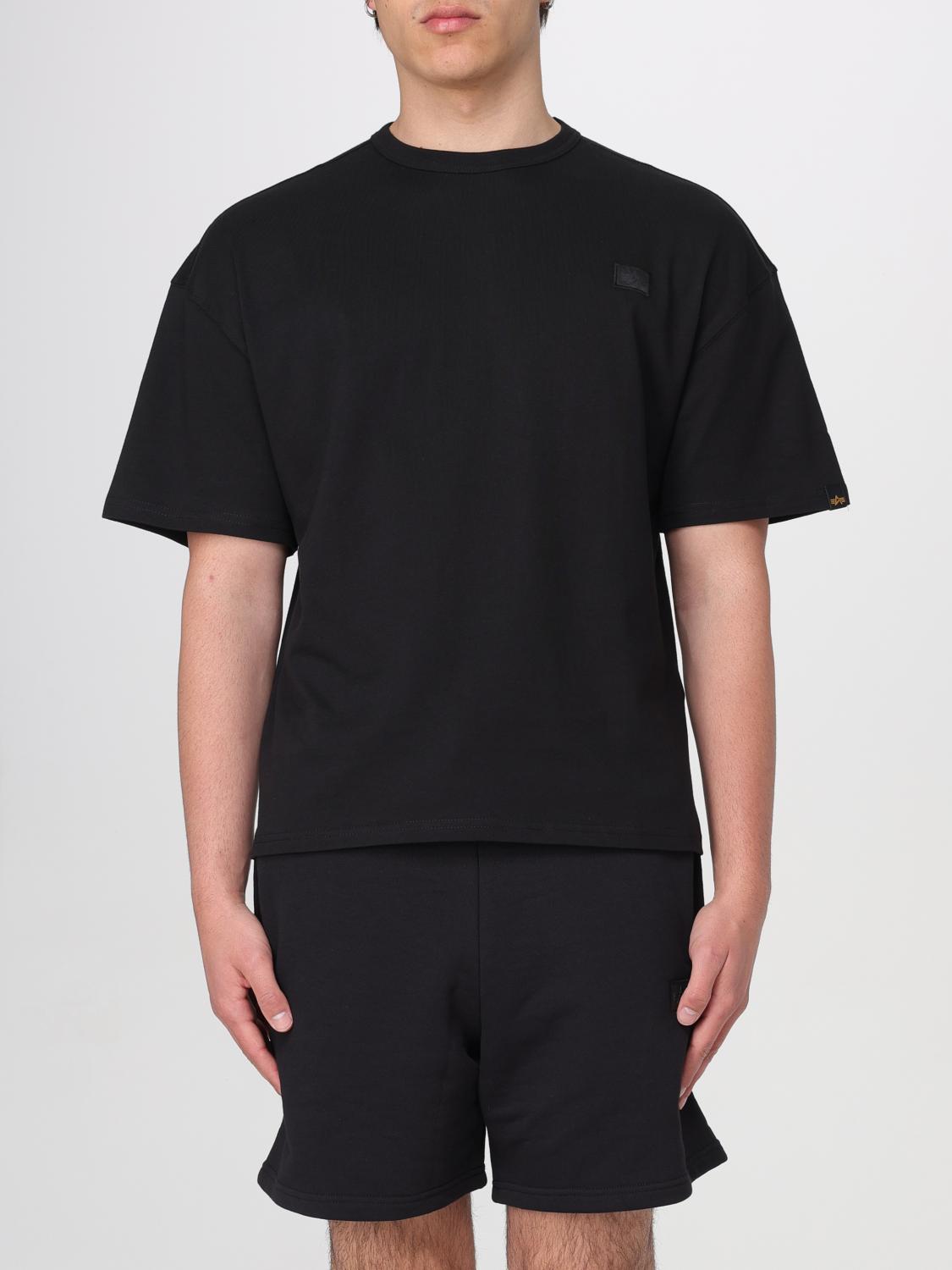 Alpha Industries T-Shirt ALPHA INDUSTRIES Men colour Black