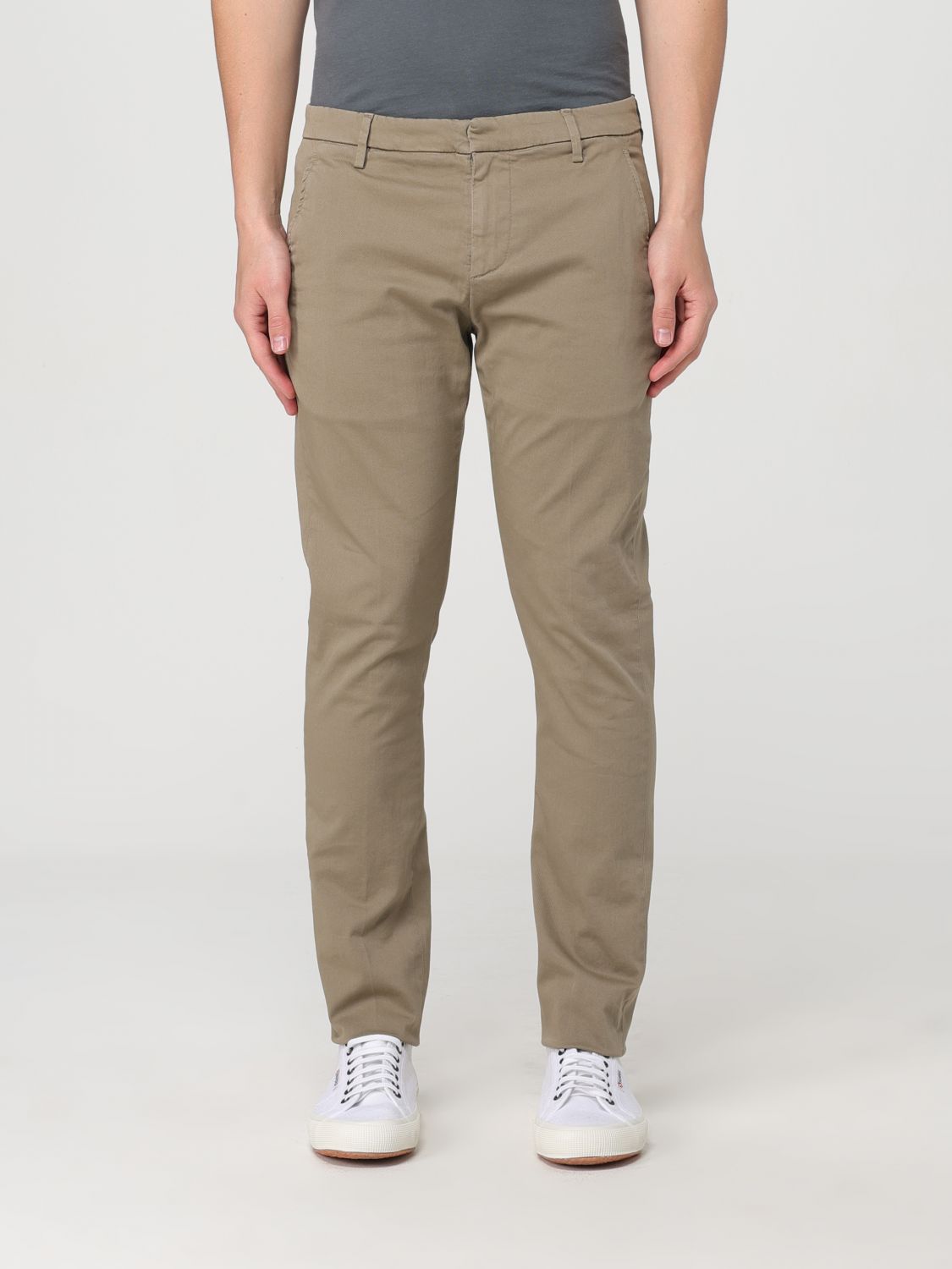 Dondup Trousers DONDUP Men colour Mud