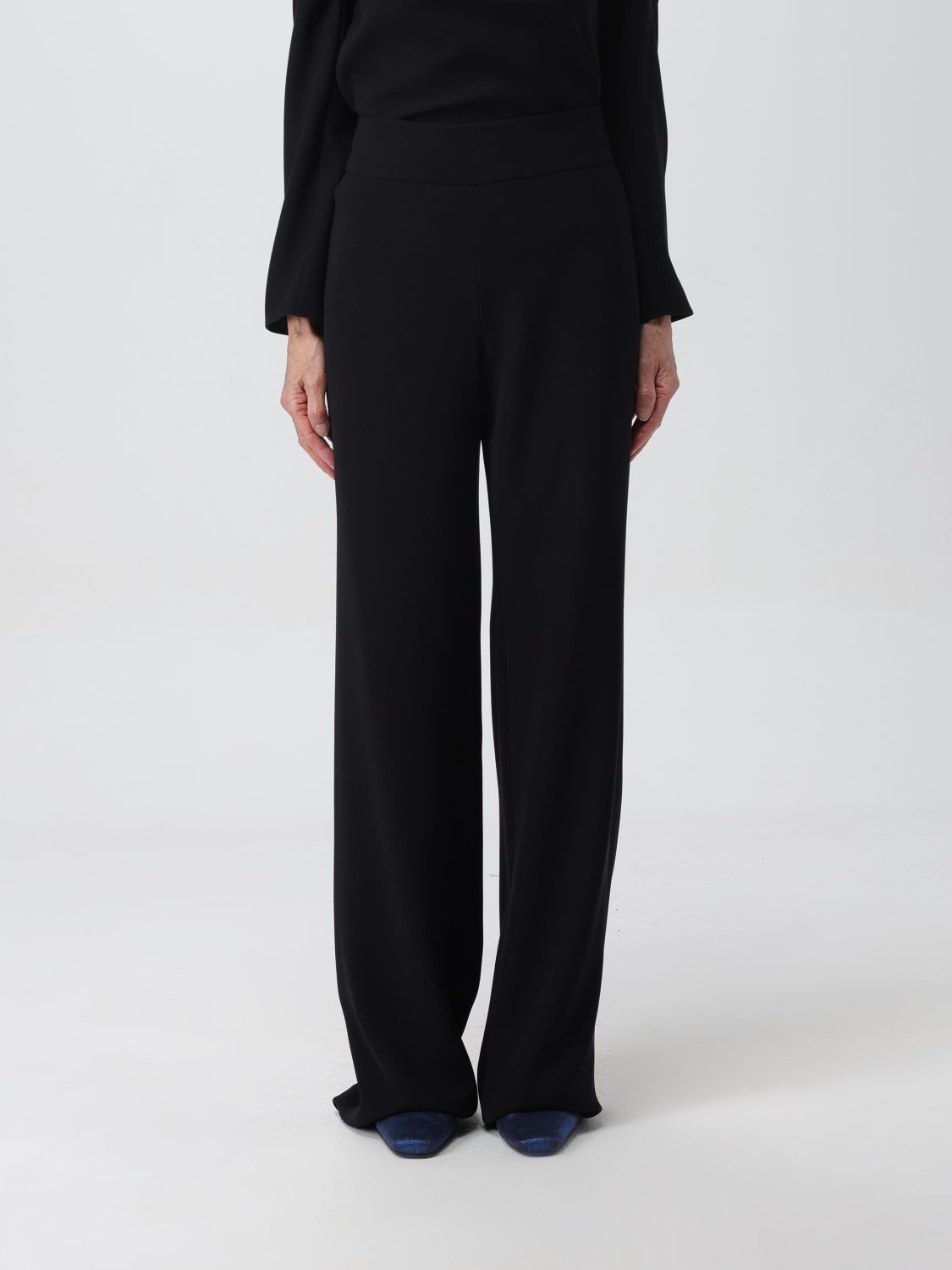 Emporio Armani Trousers EMPORIO ARMANI Woman colour Black