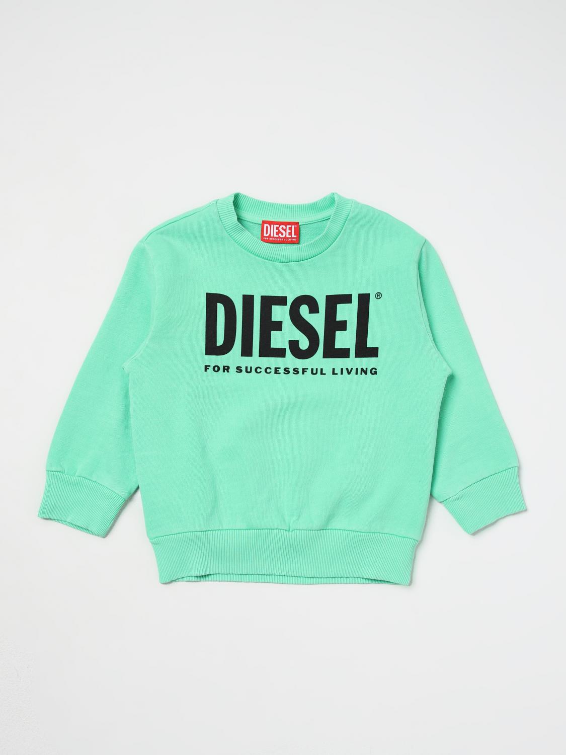 Diesel Sweater DIESEL Kids color Acid Green