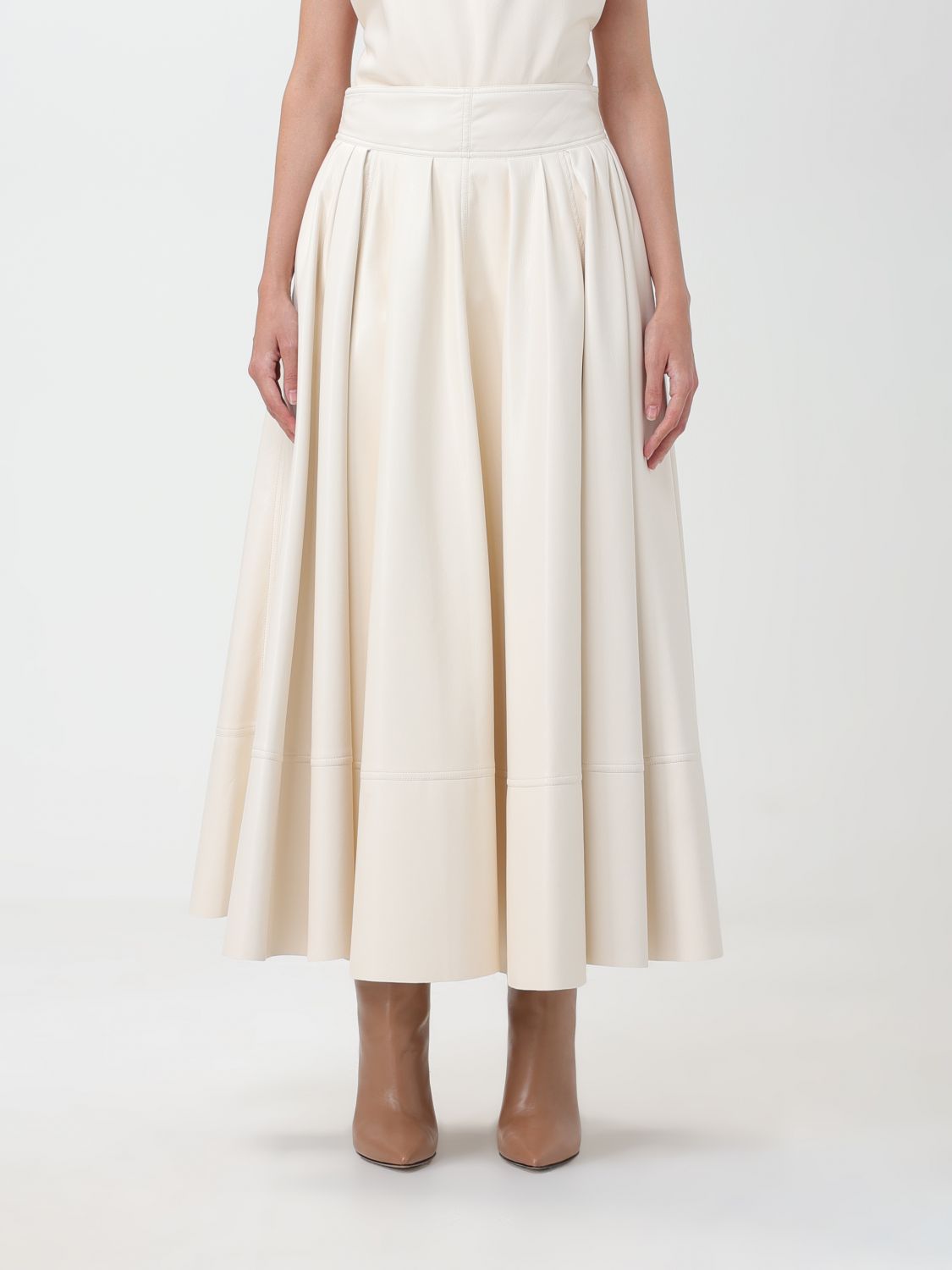 Philosophy Di Lorenzo Serafini Skirt PHILOSOPHY DI LORENZO SERAFINI Woman colour Ivory