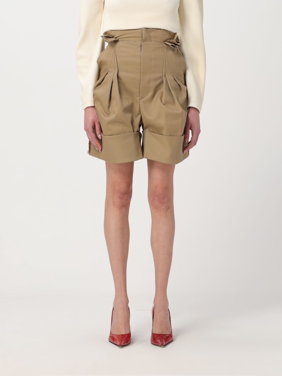 Maison Margiela Short MAISON MARGIELA Woman colour Beige