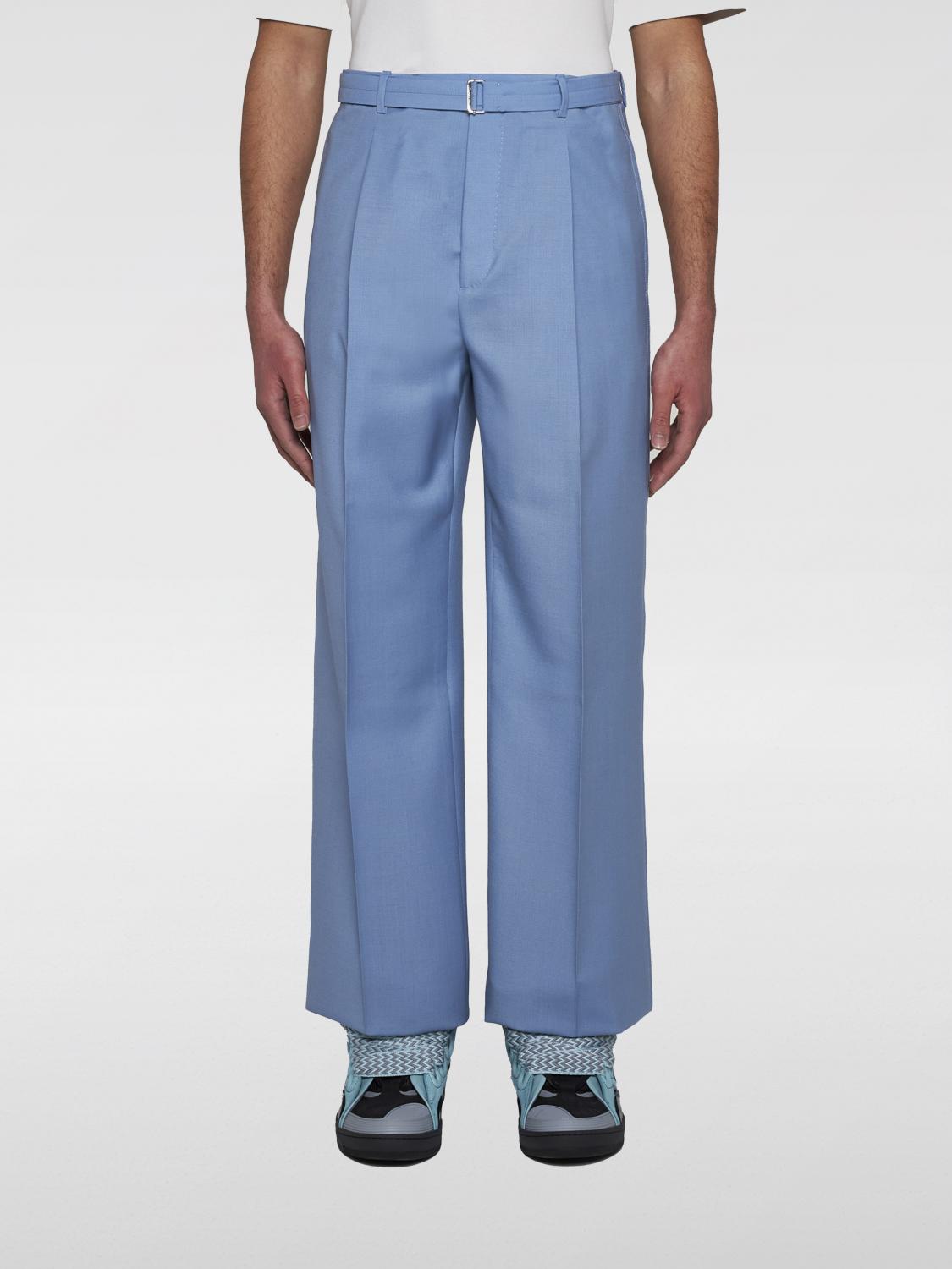 Lanvin Pants LANVIN Men color Sky