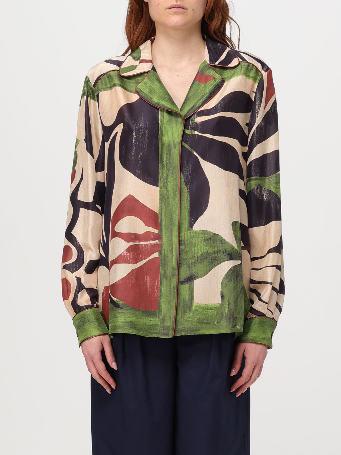 Alberta Ferretti Shirt ALBERTA FERRETTI Woman colour Green