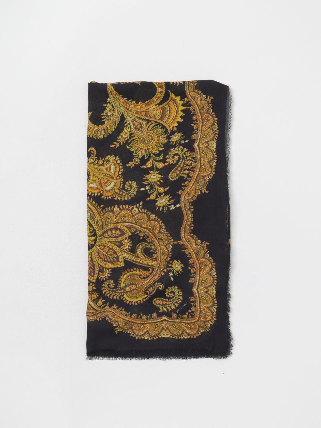 Etro Scarf ETRO Woman colour Black