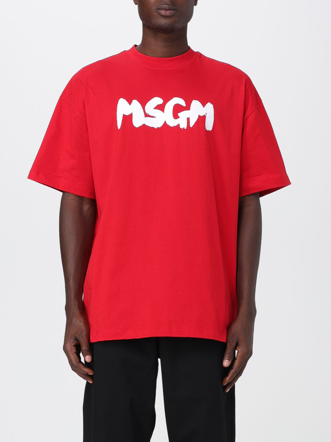 Msgm T-Shirt MSGM Men colour Red