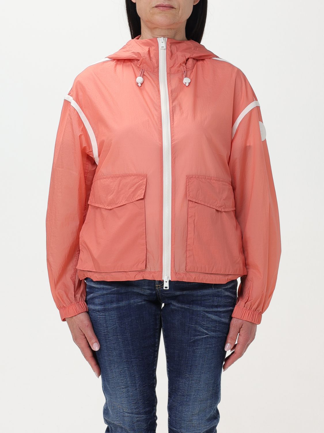 Woolrich Jacket WOOLRICH Woman colour Coral