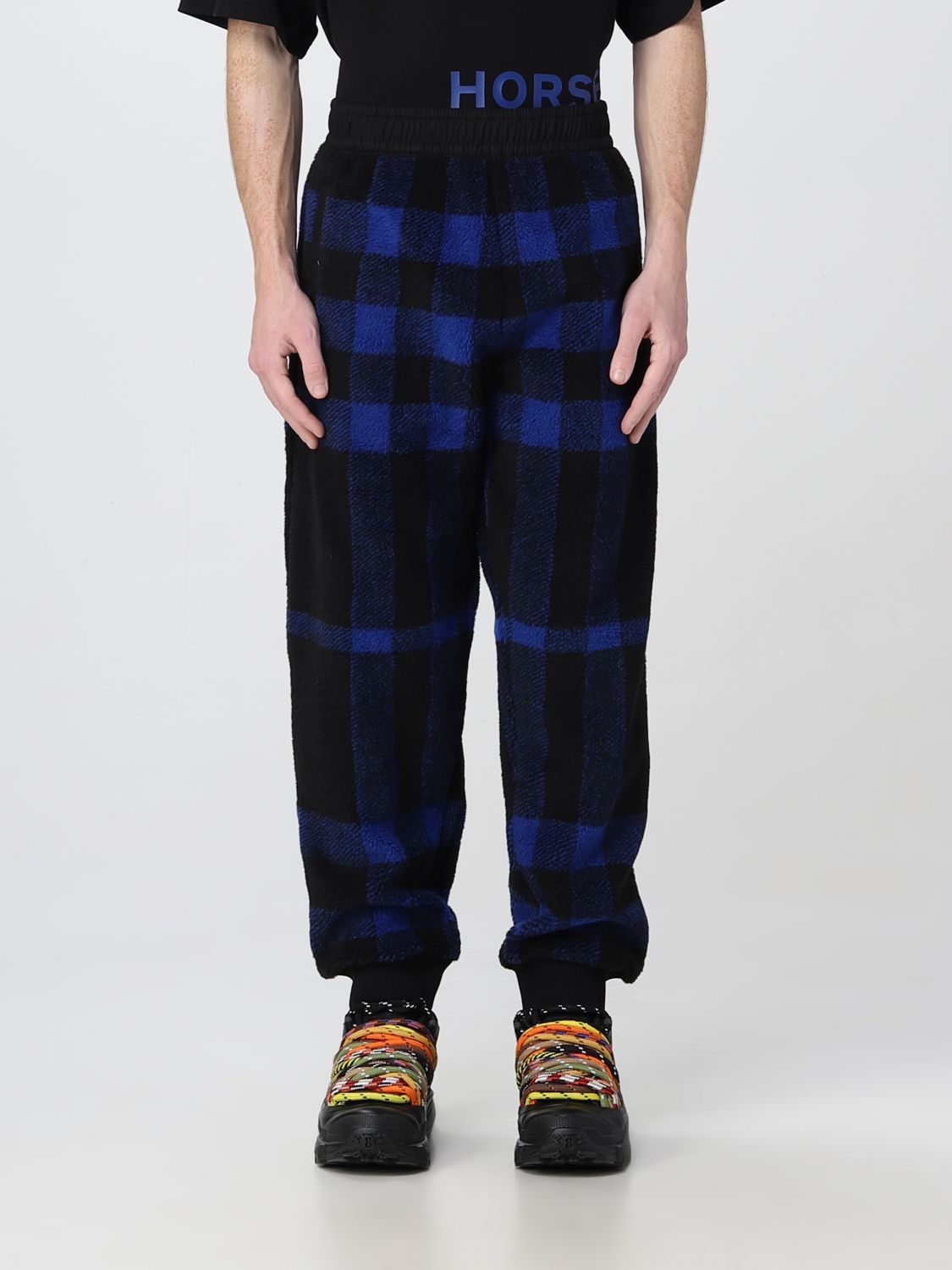 Burberry Trousers BURBERRY Men colour Royal Blue