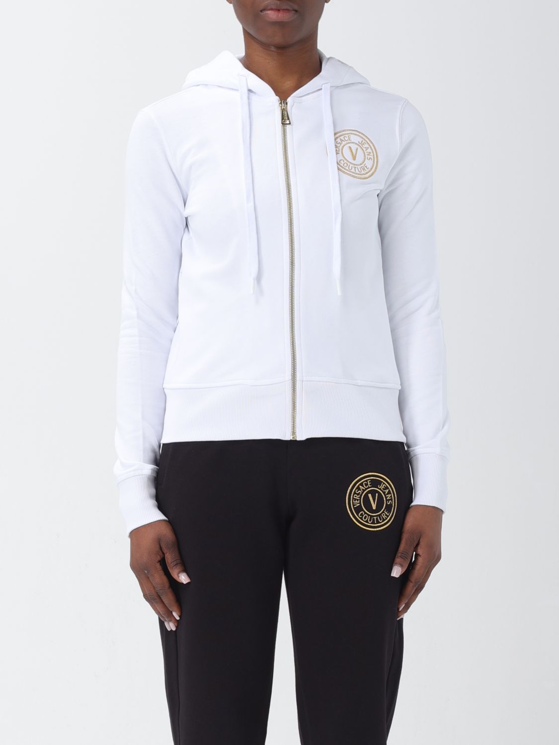 Versace Jeans Couture Sweatshirt VERSACE JEANS COUTURE Woman colour White