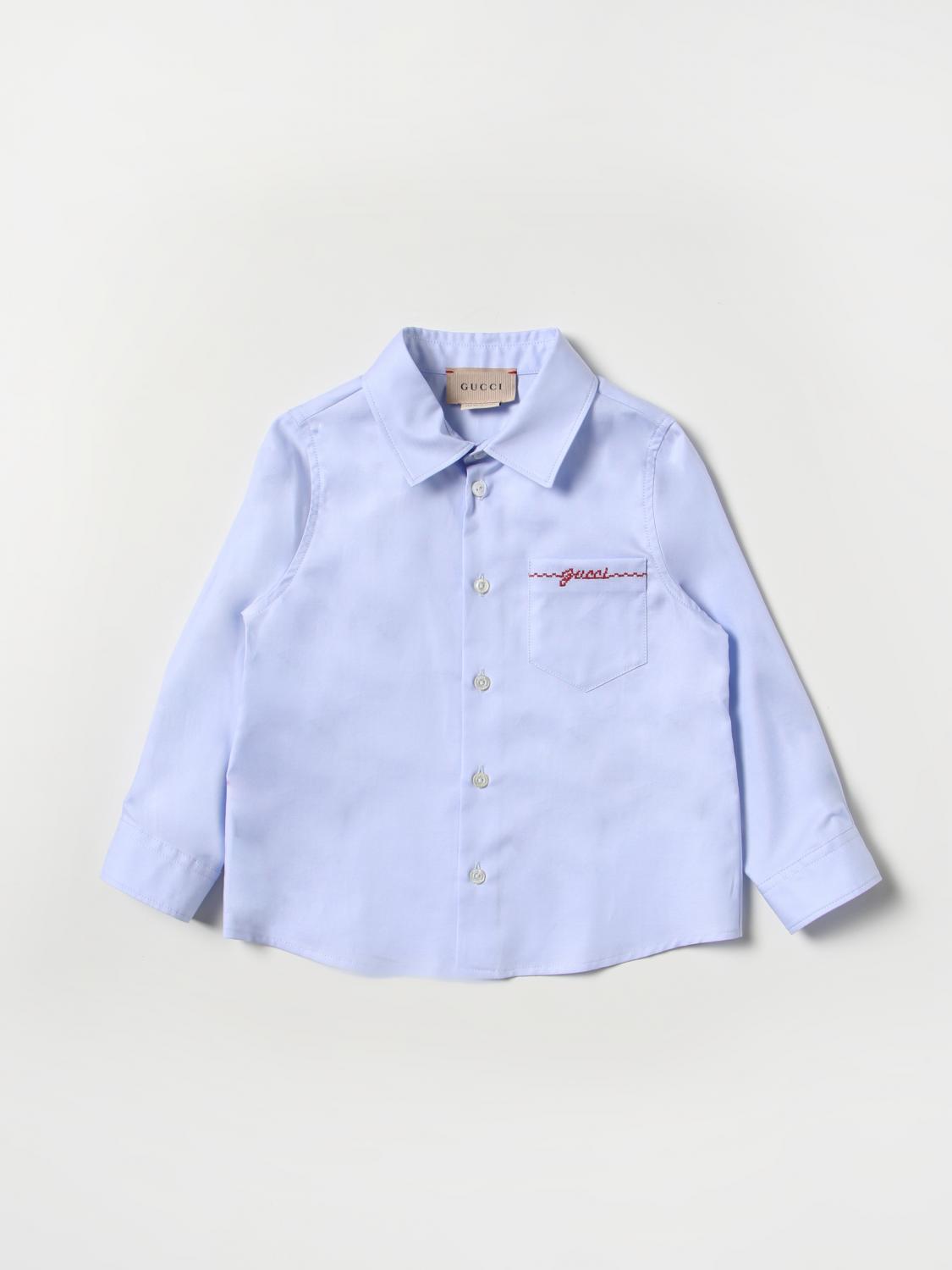 Gucci Shirt GUCCI Kids colour Gnawed Blue