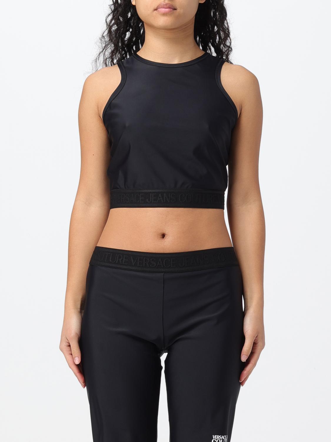 Versace Jeans Couture Top VERSACE JEANS COUTURE Woman colour Black