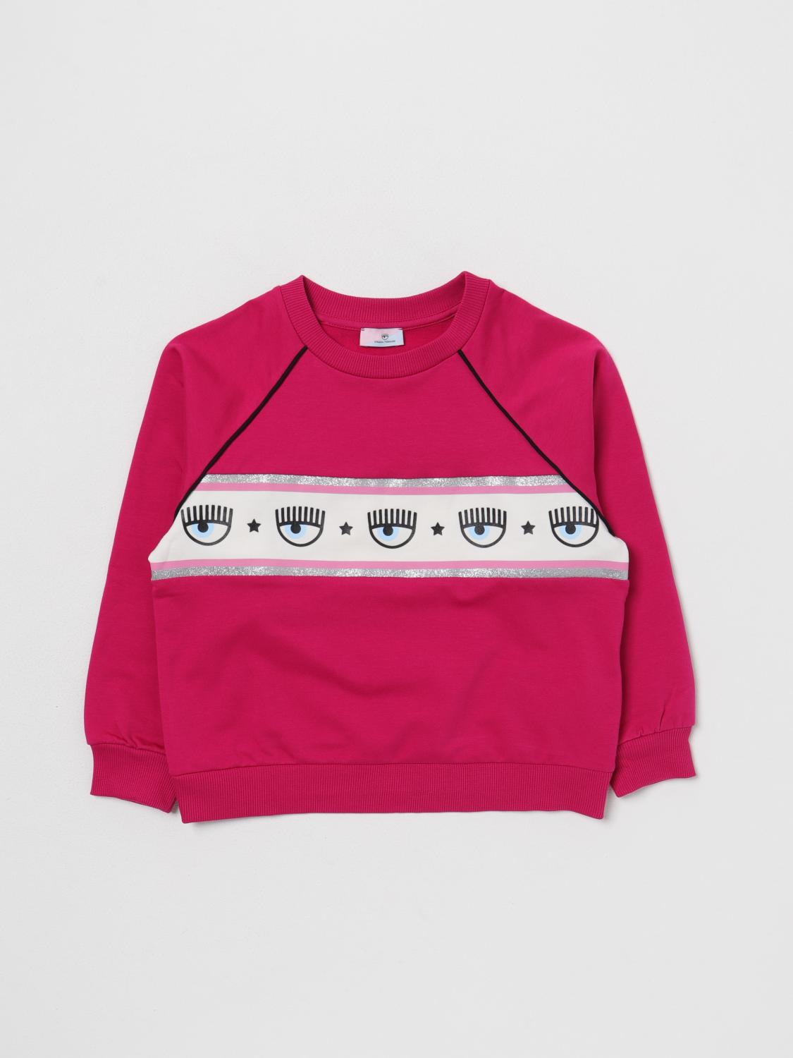 CHIARA FERRAGNI Jumper CHIARA FERRAGNI Kids colour Fuchsia