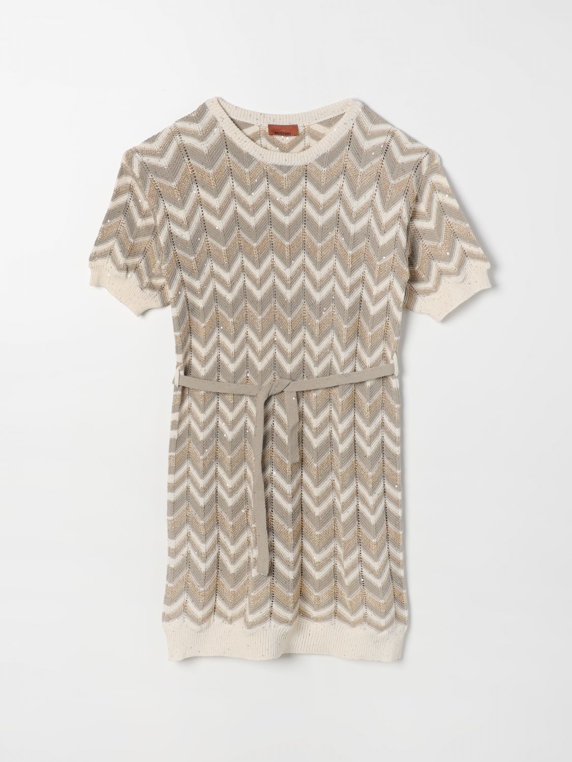 Missoni Kids Dress MISSONI KIDS Kids colour Beige