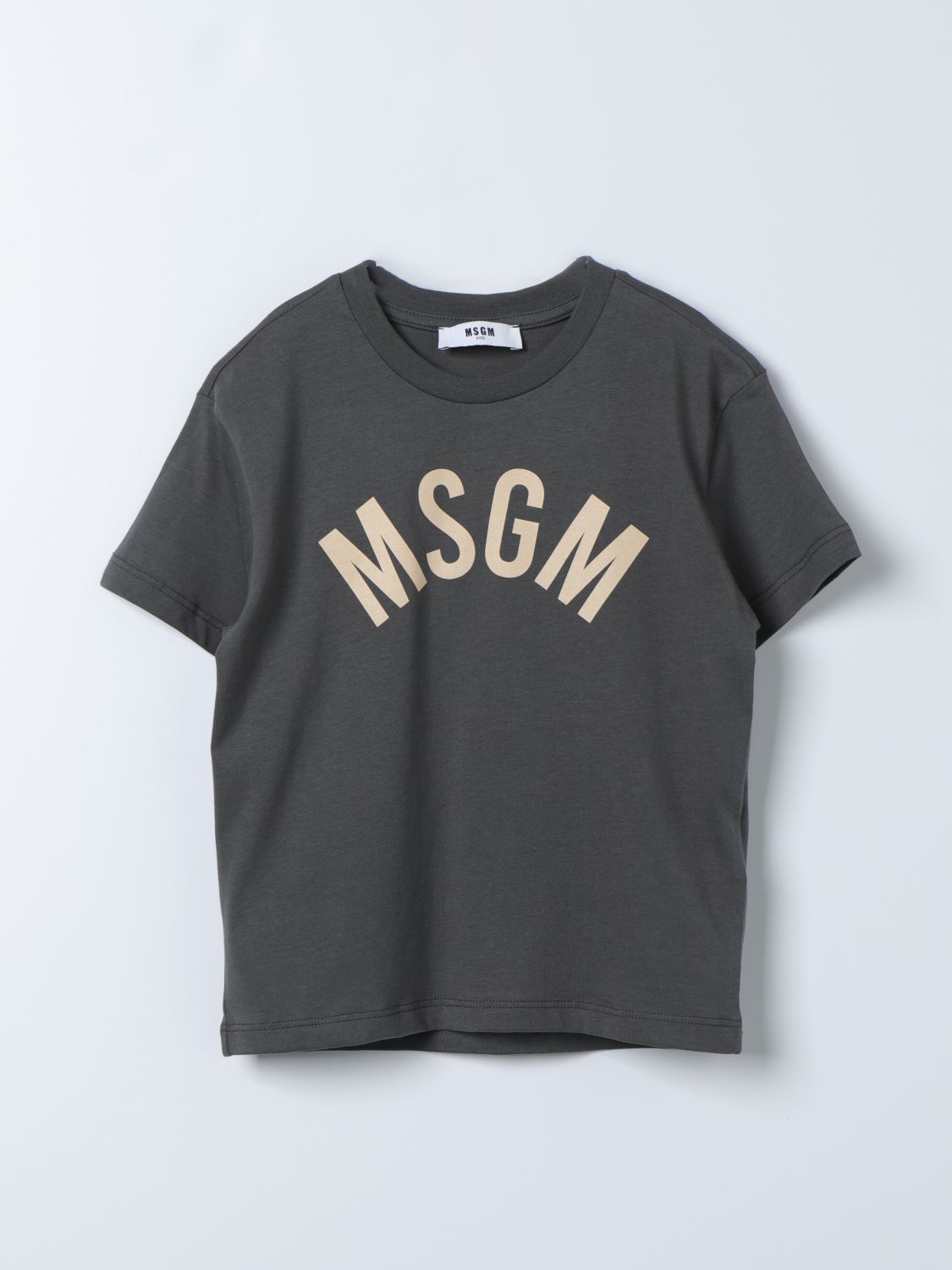 Msgm Kids T-Shirt MSGM KIDS Kids colour Grey