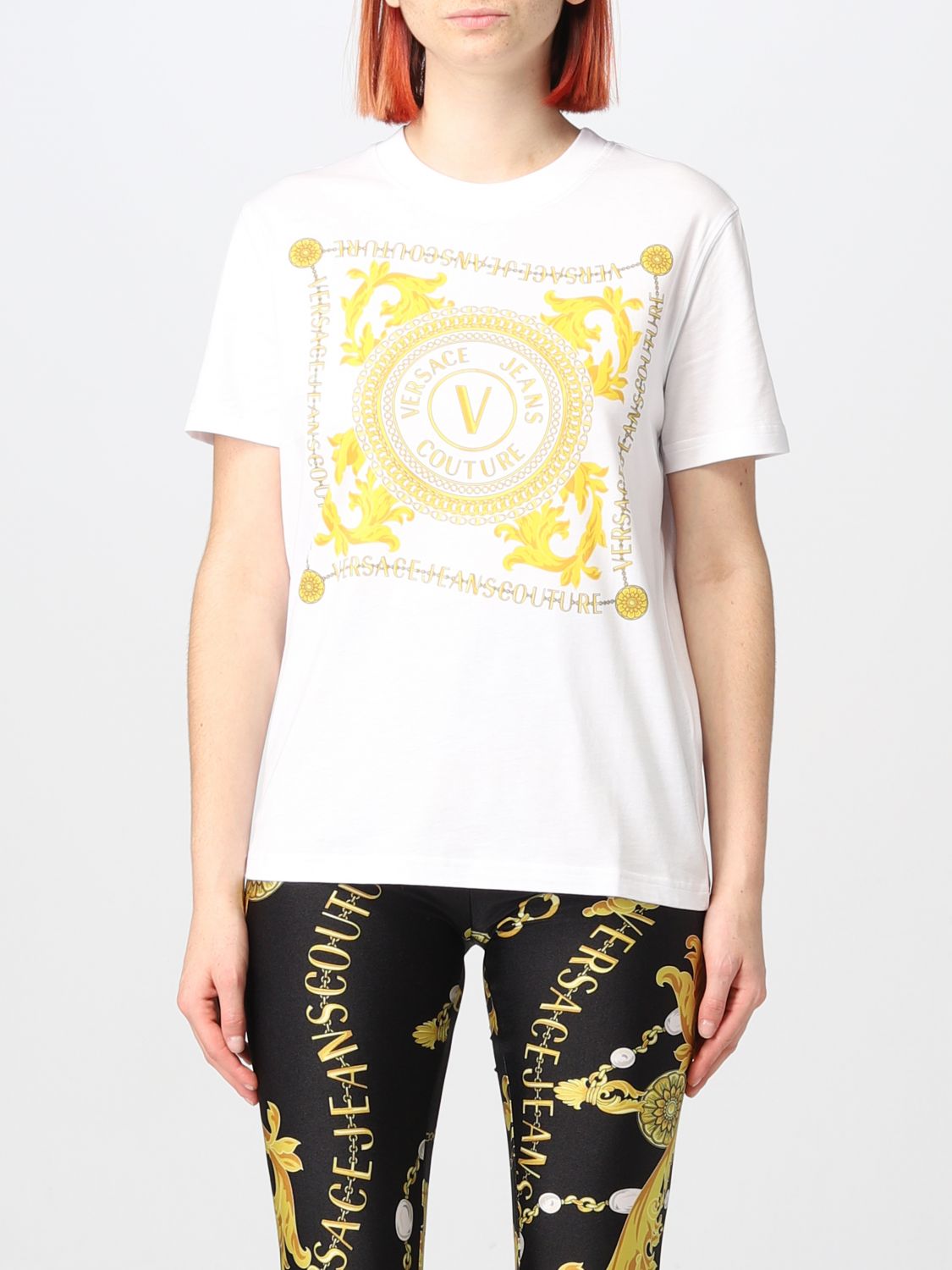 Versace Jeans Couture T-Shirt VERSACE JEANS COUTURE Woman colour White