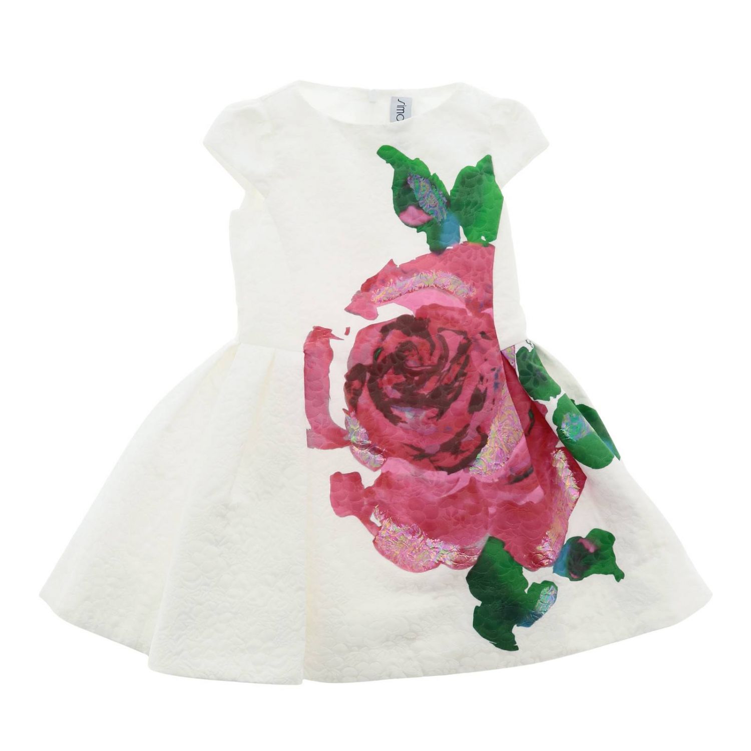 Simonetta Dress SIMONETTA Kids colour White