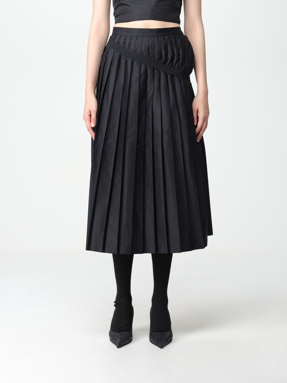 MM6 Maison Margiela Skirt MM6 MAISON MARGIELA Woman colour Black