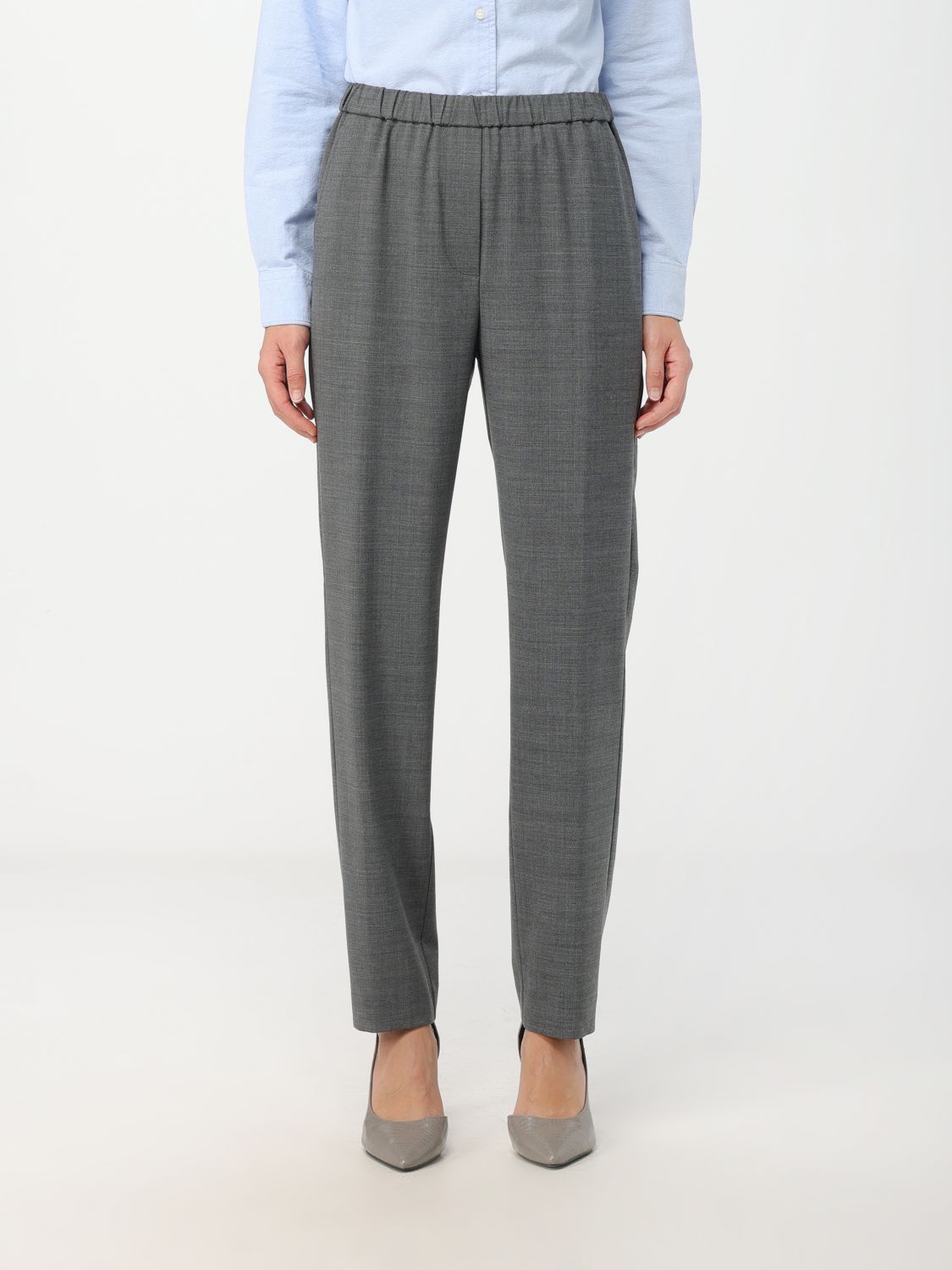 Aspesi Trousers ASPESI Woman colour Grey