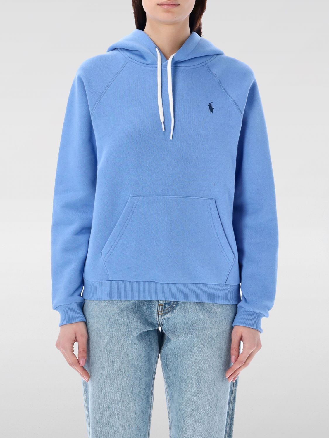 Polo Ralph Lauren Sweatshirt POLO RALPH LAUREN Woman color Gnawed Blue