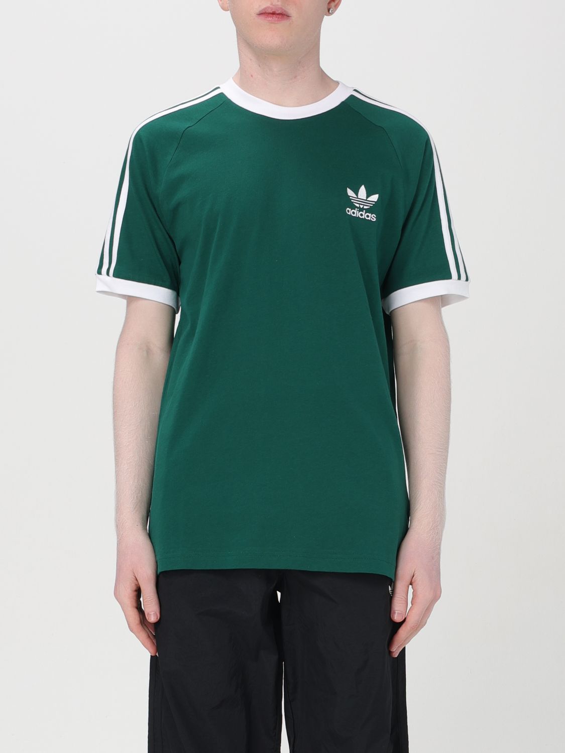 Adidas Originals T-Shirt ADIDAS ORIGINALS Men colour Forest Green