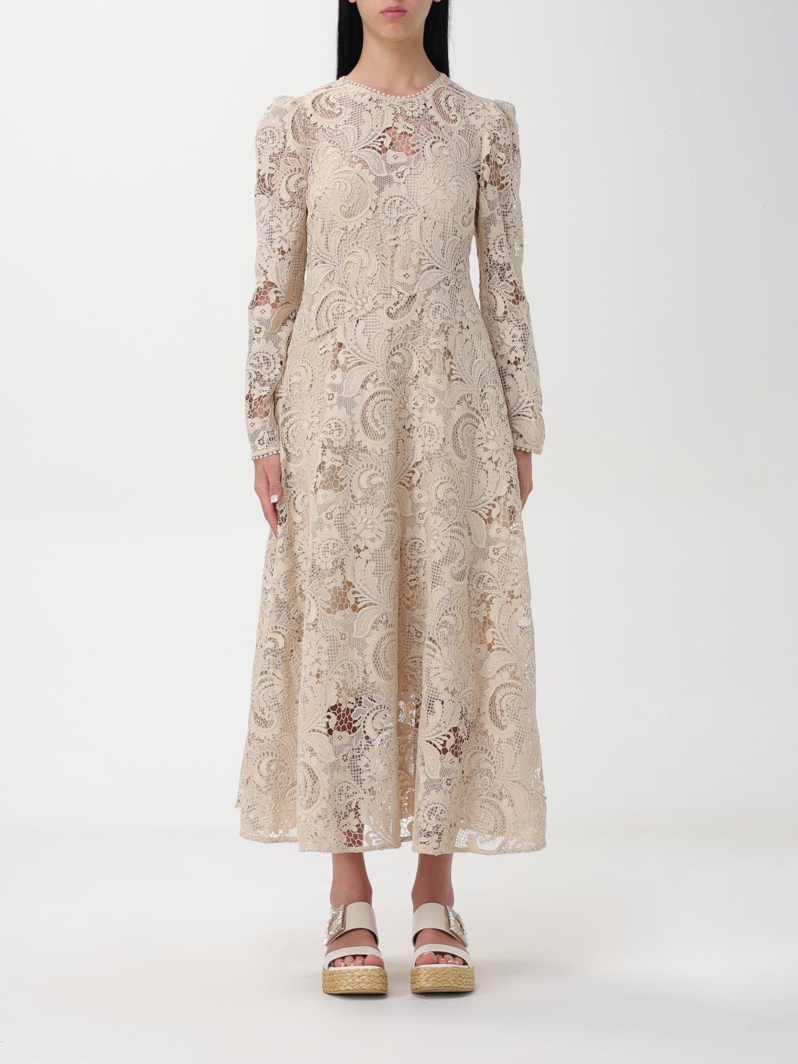 Zimmermann Dress ZIMMERMANN Woman color Beige