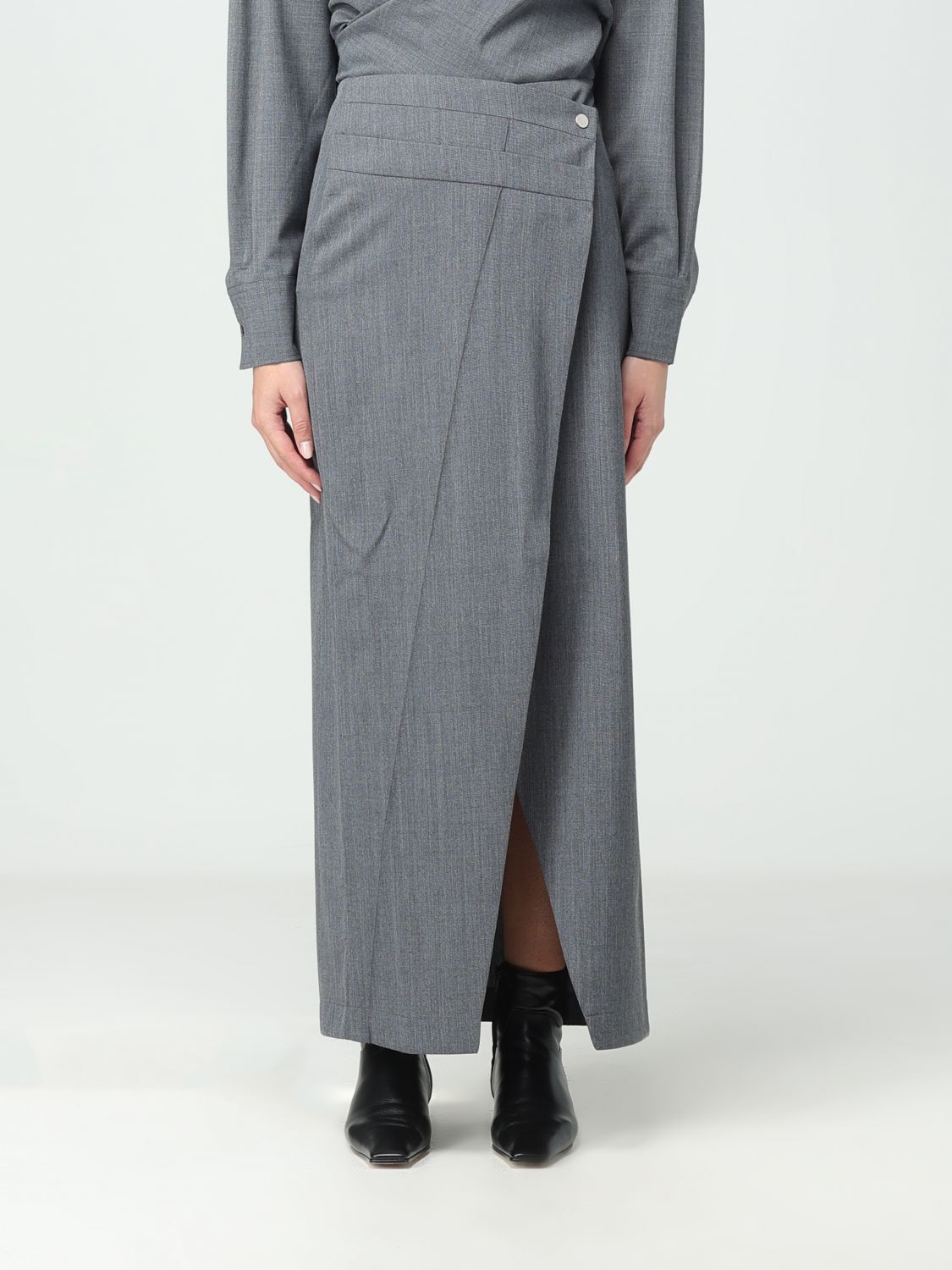 Róhe Skirt ROHE Woman colour Grey