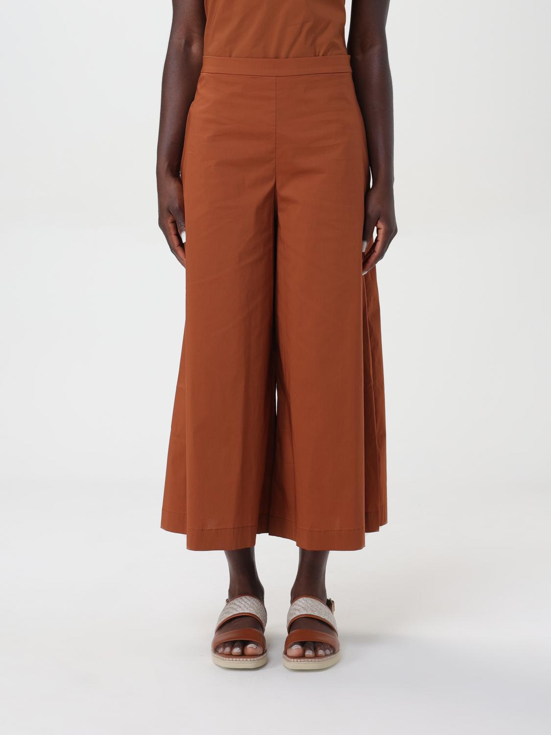 Liviana Conti Pants LIVIANA CONTI Woman color Brown