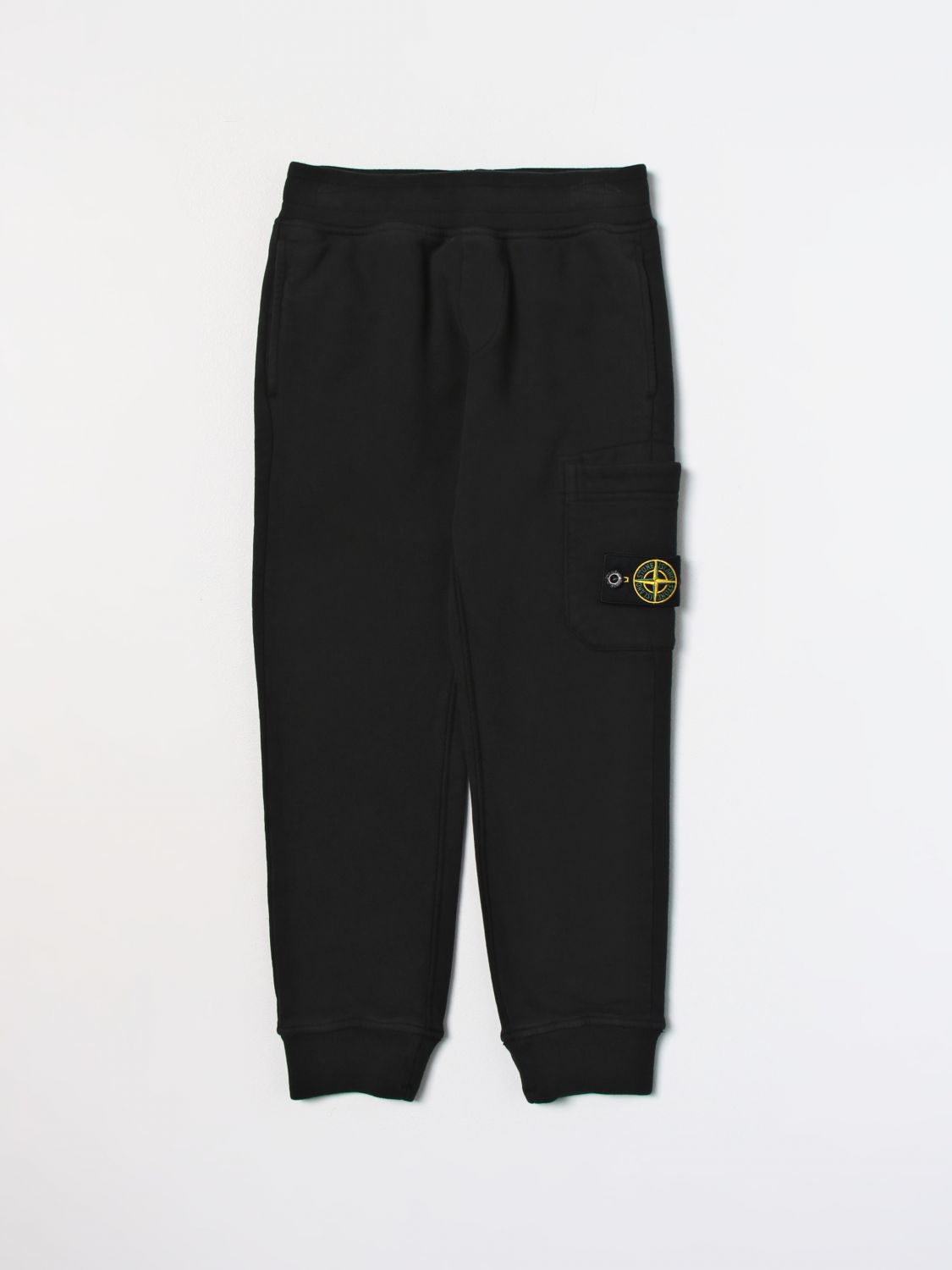 Stone Island Junior Trousers STONE ISLAND JUNIOR Kids colour Black