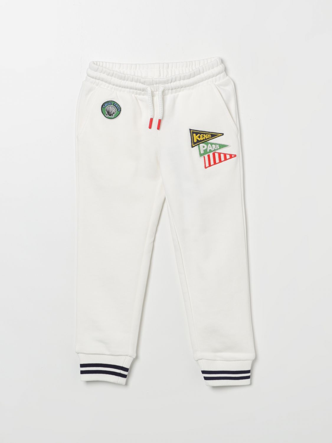 Kenzo Kids Trousers KENZO KIDS Kids colour Ivory