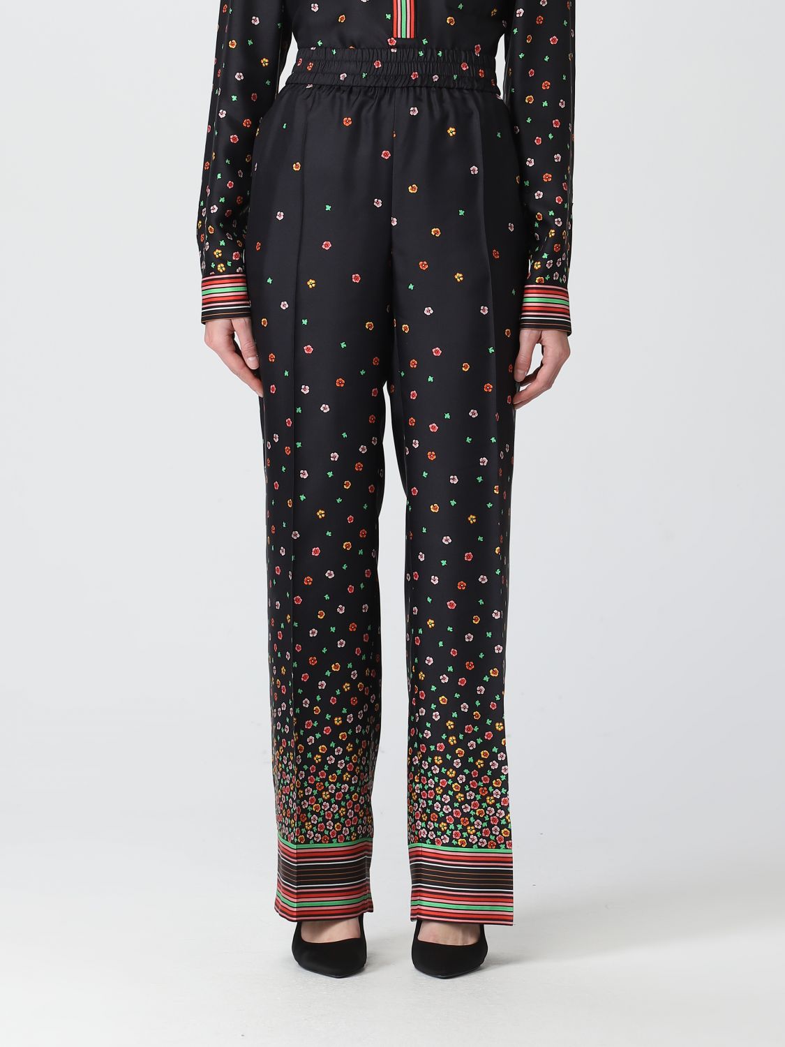 Red Valentino Trousers RED VALENTINO Woman colour Black