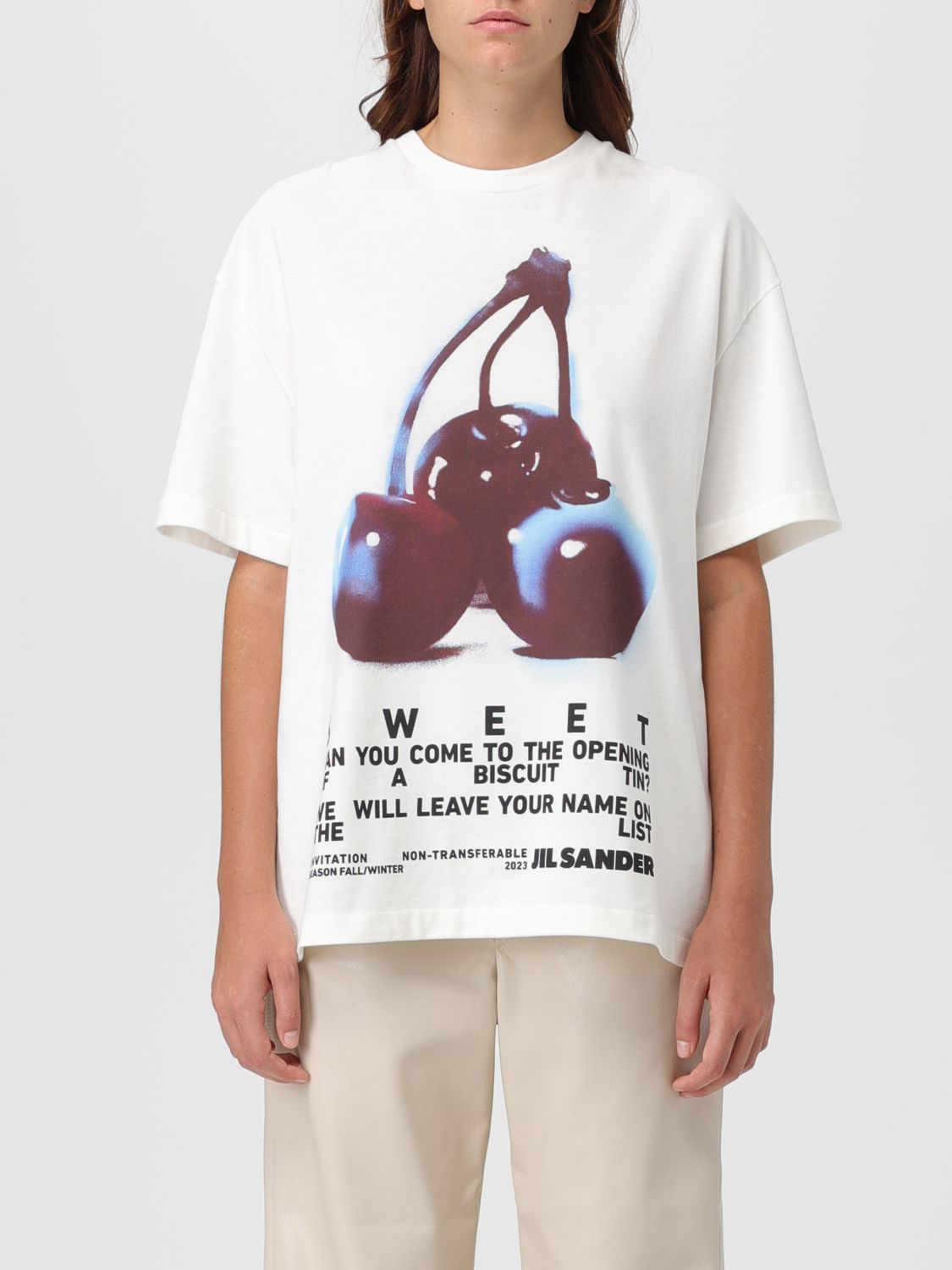 Jil Sander T-Shirt JIL SANDER Woman colour White