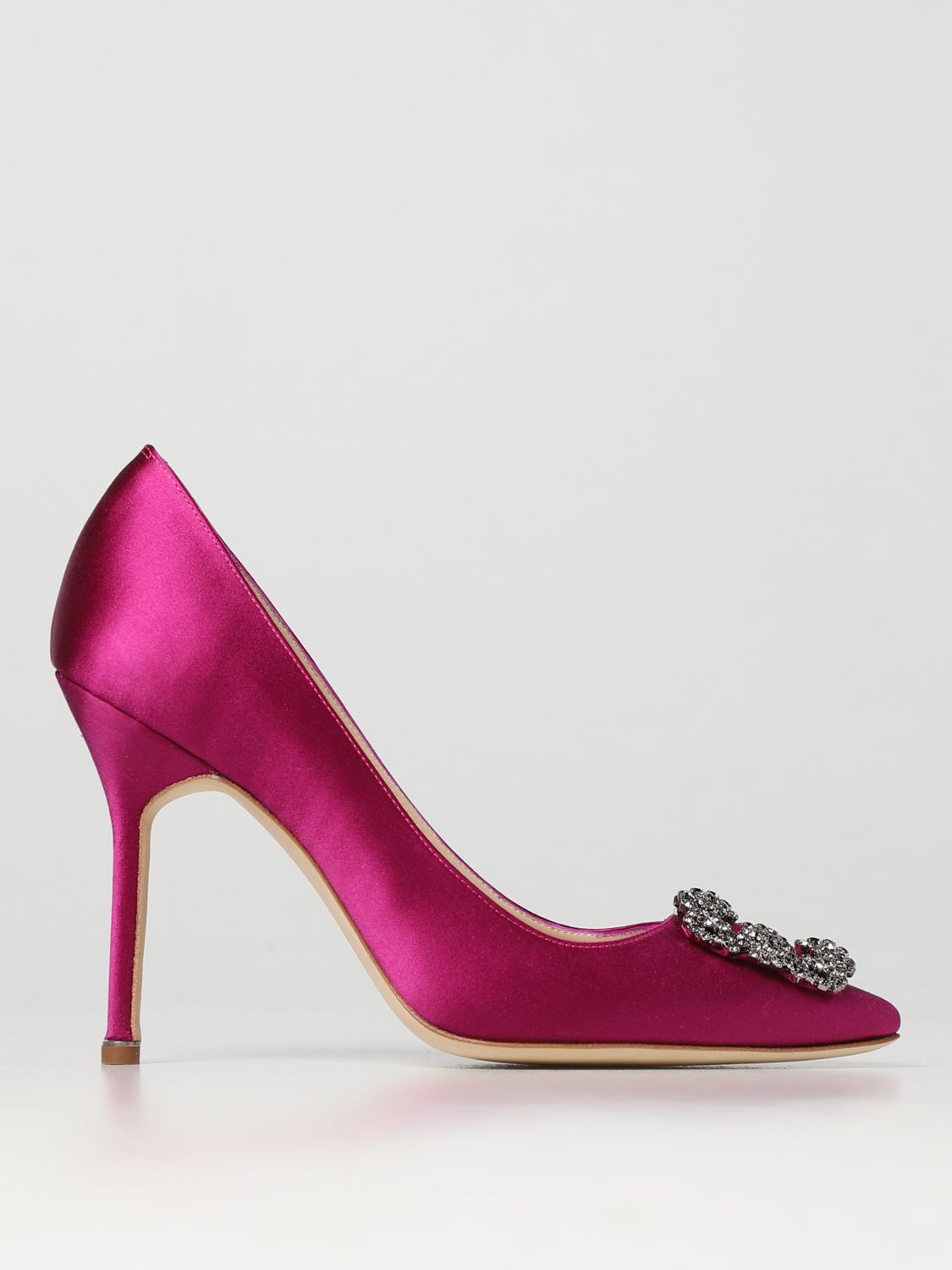 Manolo Blahnik Court Shoes MANOLO BLAHNIK Woman colour Plum