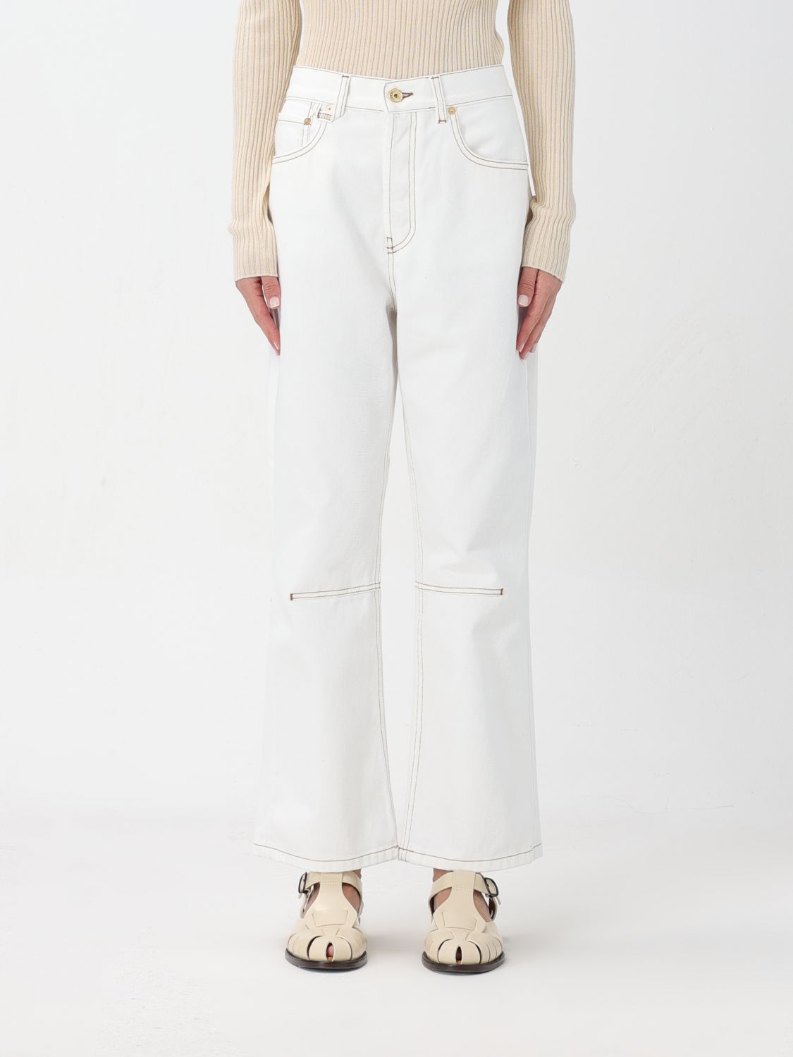 Jacquemus Jeans JACQUEMUS Woman colour White