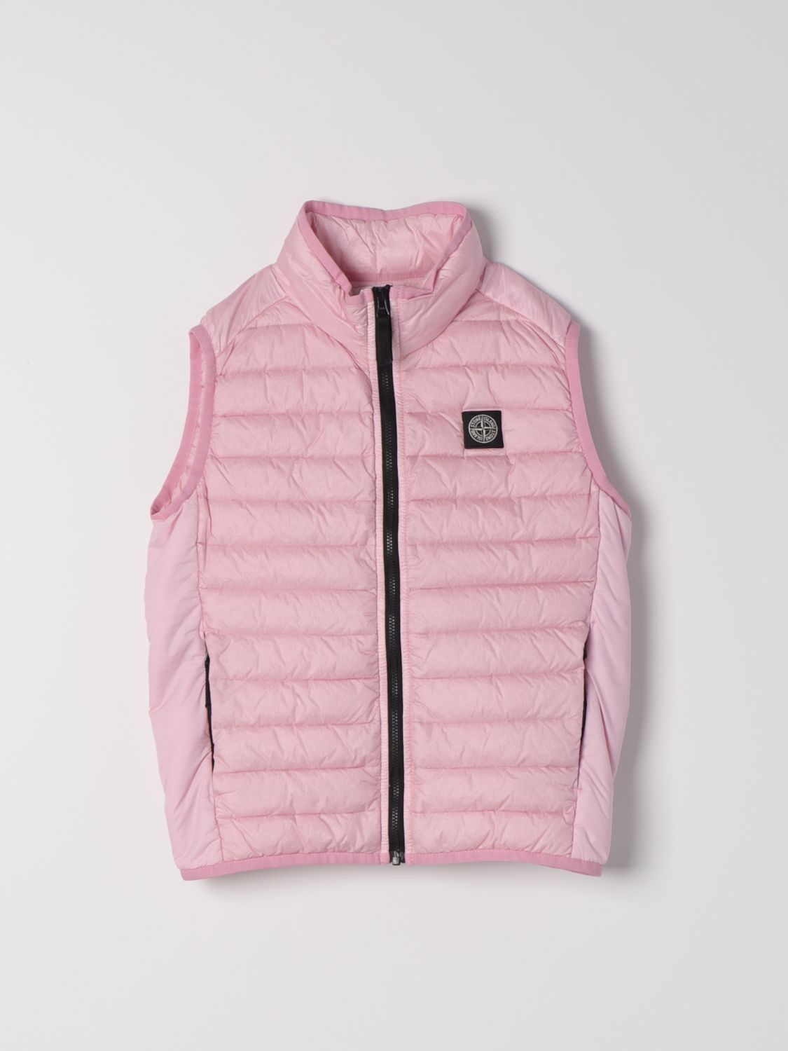 Stone Island Junior Waistcoat STONE ISLAND JUNIOR Kids colour Pink