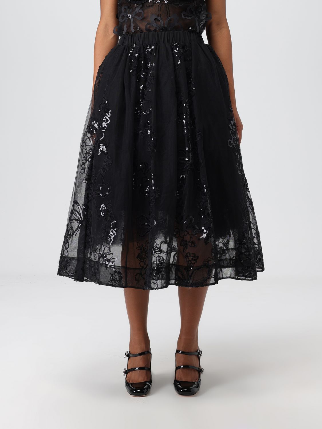 Simone Rocha Skirt SIMONE ROCHA Woman colour Black