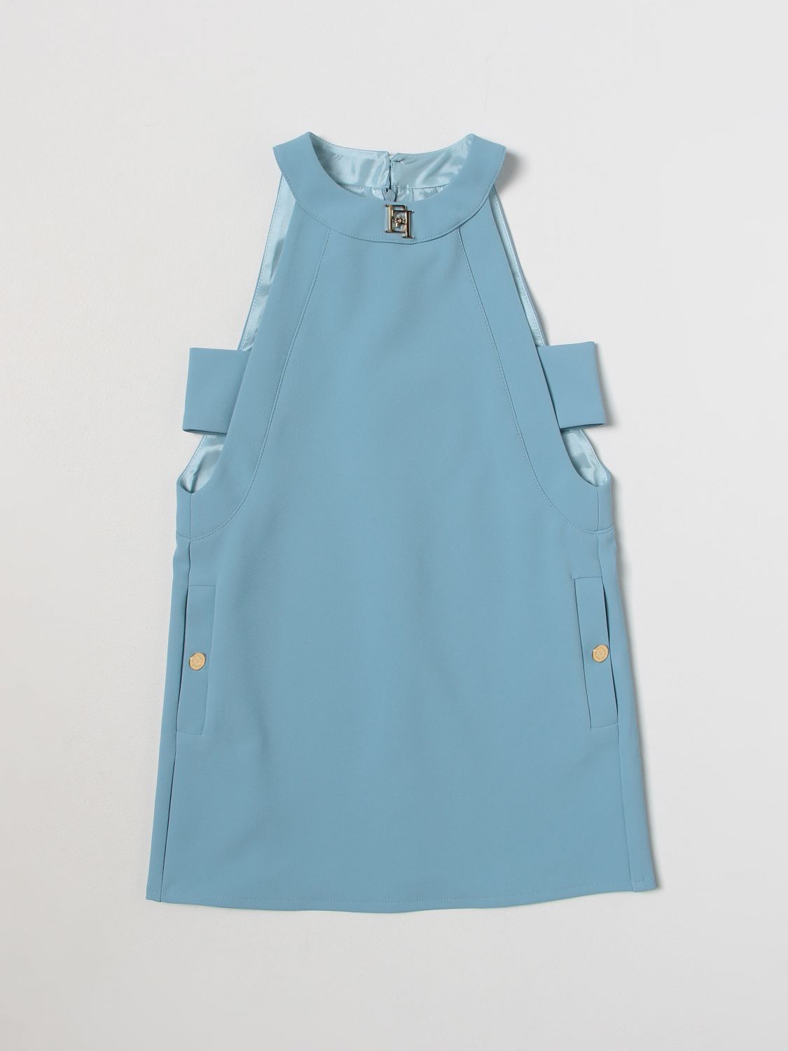 Elisabetta Franchi La Mia Bambina Dress ELISABETTA FRANCHI LA MIA BAMBINA Kids colour Blue