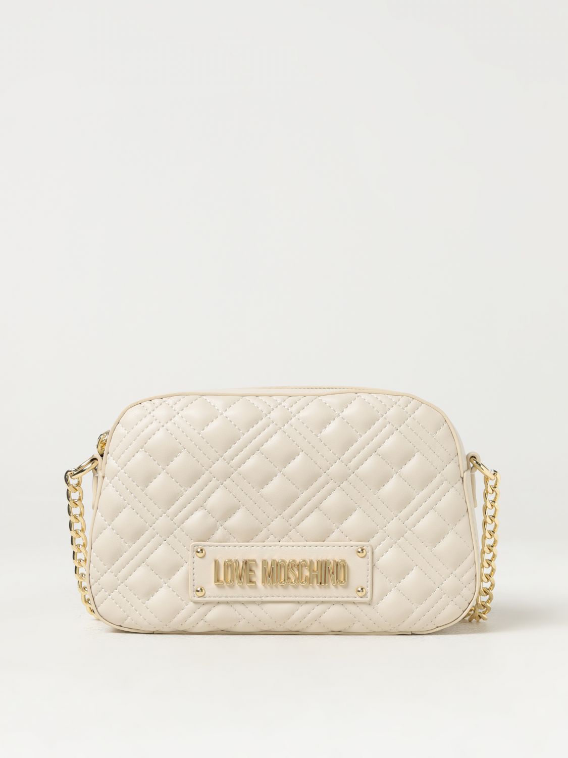 Love Moschino Crossbody Bags LOVE MOSCHINO Woman colour Ivory