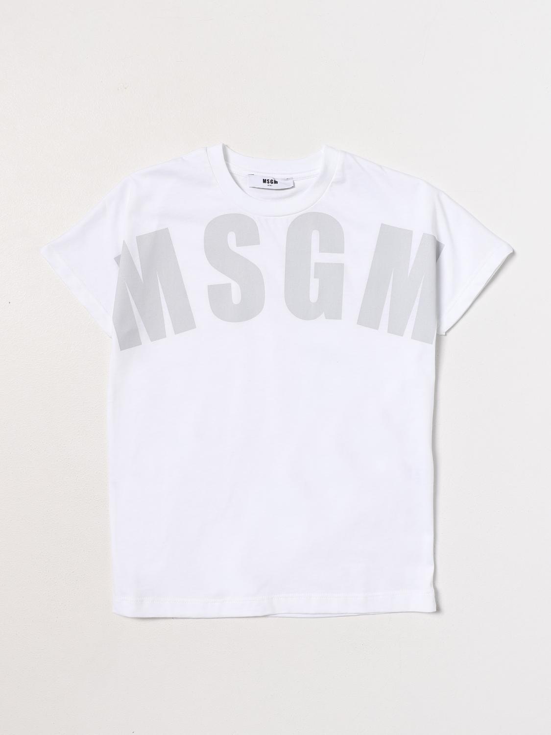 Msgm Kids T-Shirt MSGM KIDS Kids colour White