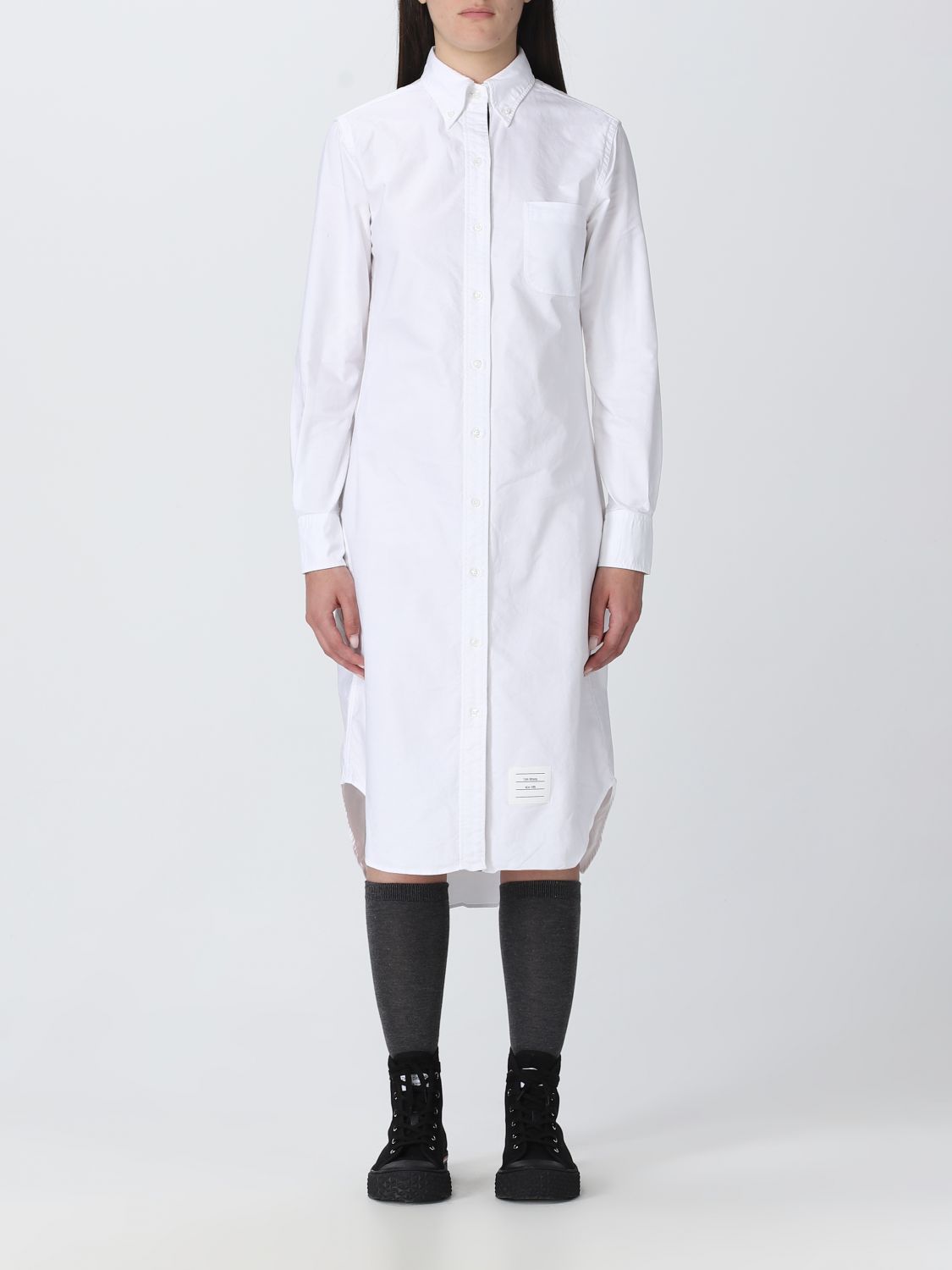 Thom Browne Dress THOM BROWNE Woman colour White