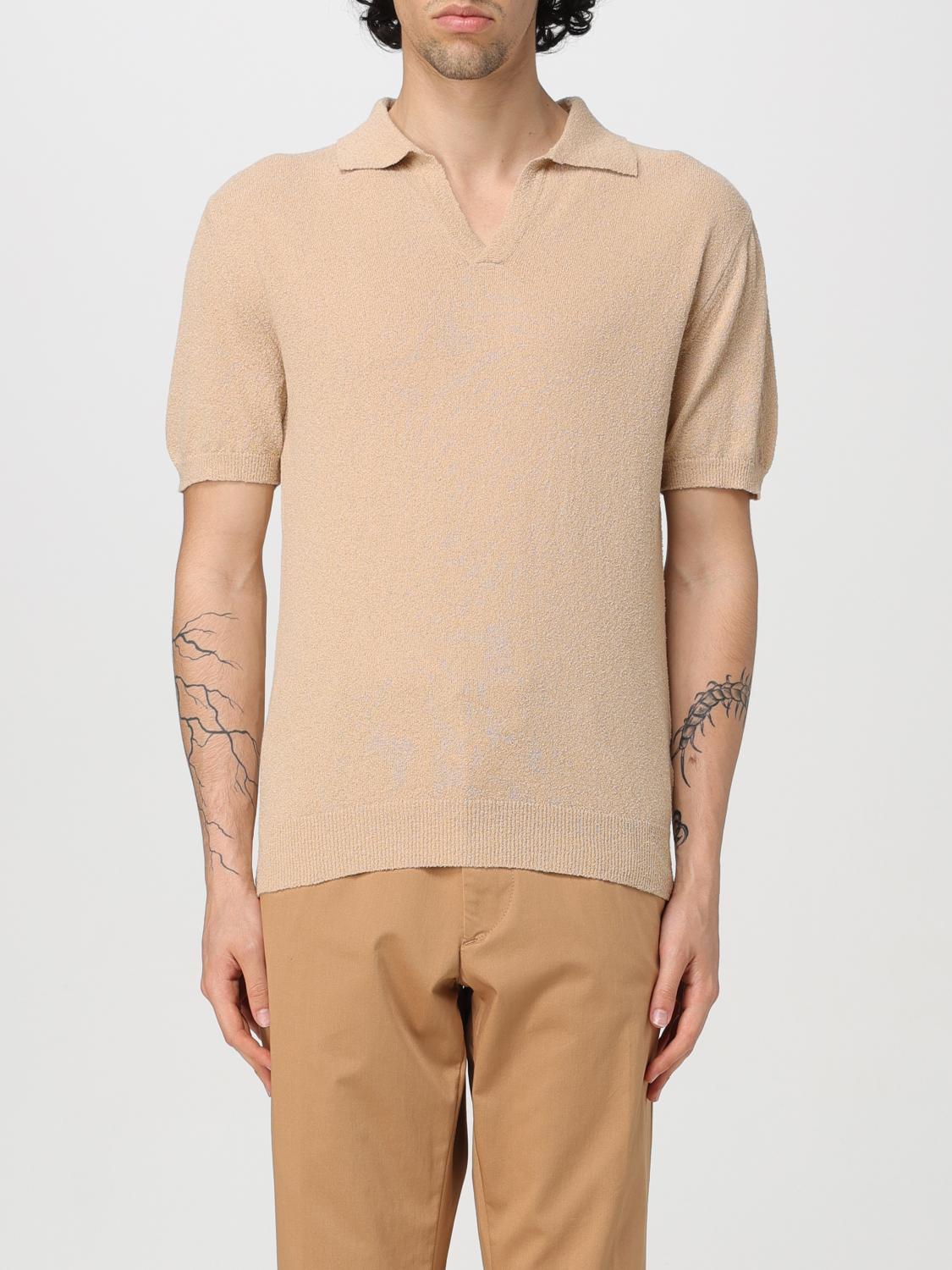 Drumohr Polo Shirt DRUMOHR Men color Beige