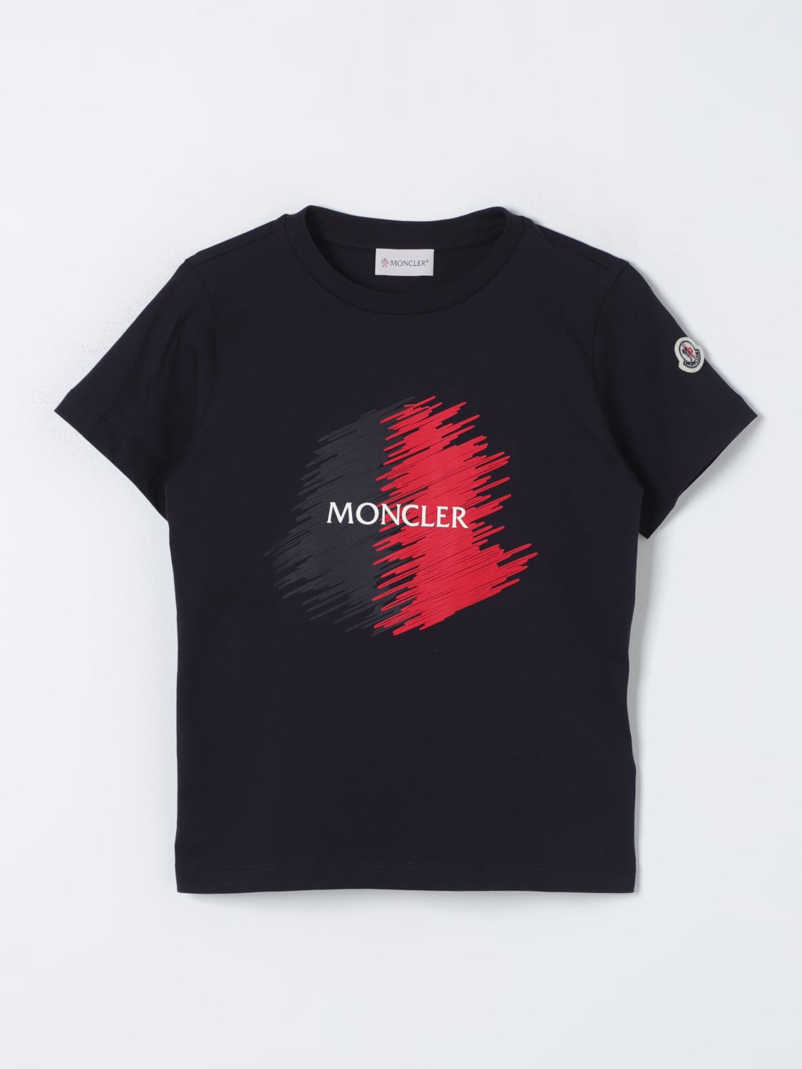 Moncler T-Shirt MONCLER Kids colour Blue