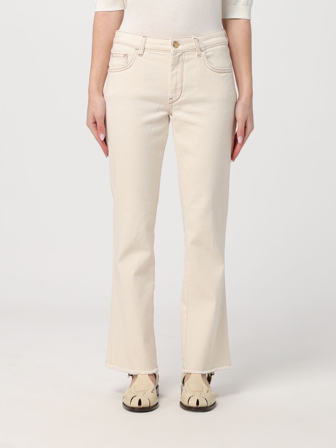 Fay Trousers FAY Woman colour White