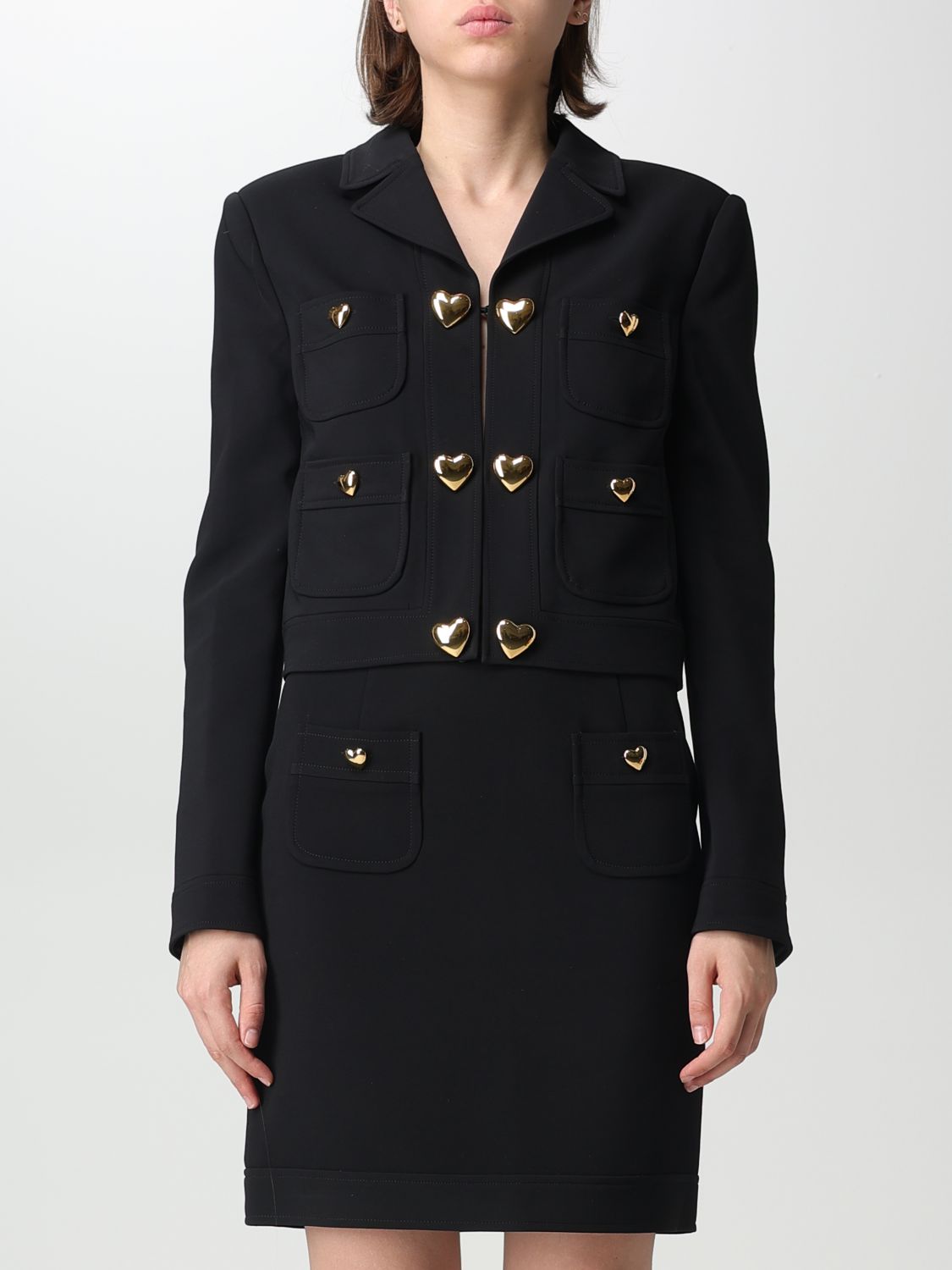 Moschino Couture Jacket MOSCHINO COUTURE Woman colour Black