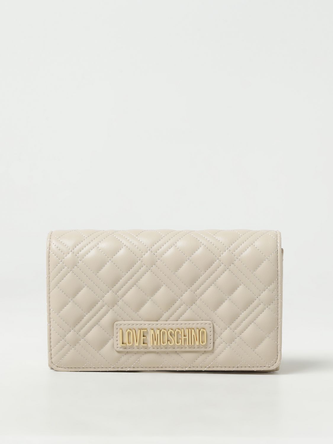 Love Moschino Crossbody Bags LOVE MOSCHINO Woman colour Ivory