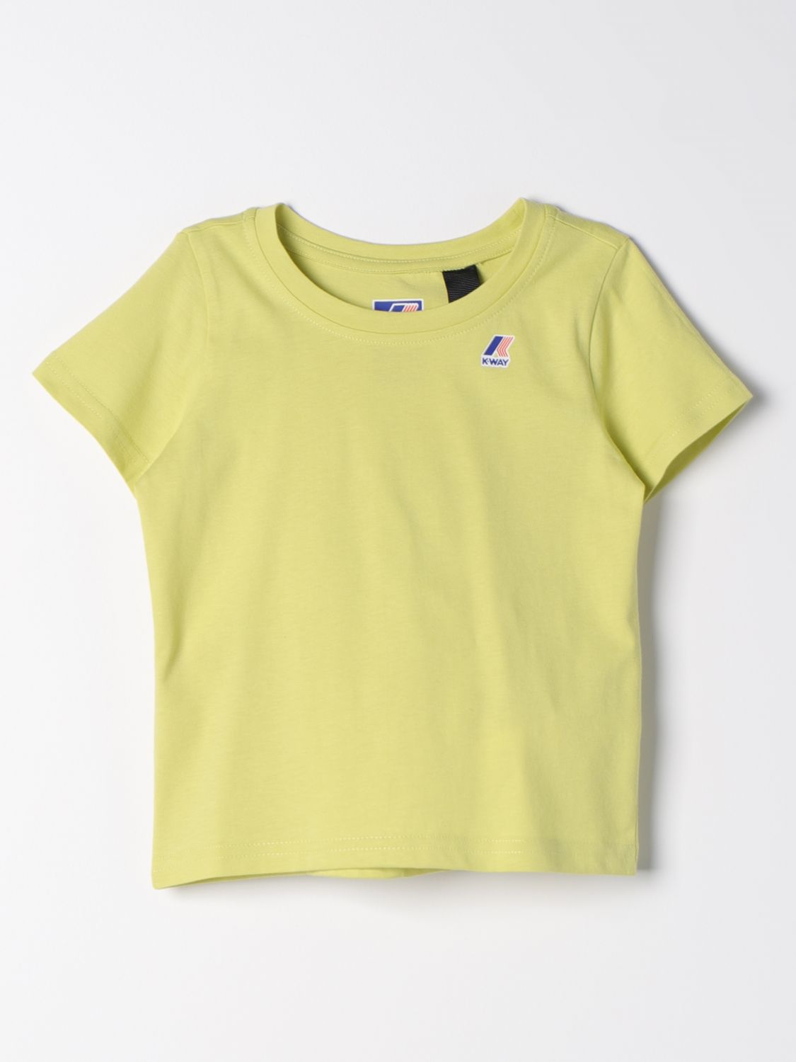 K-Way T-Shirt K-WAY Kids colour Lime