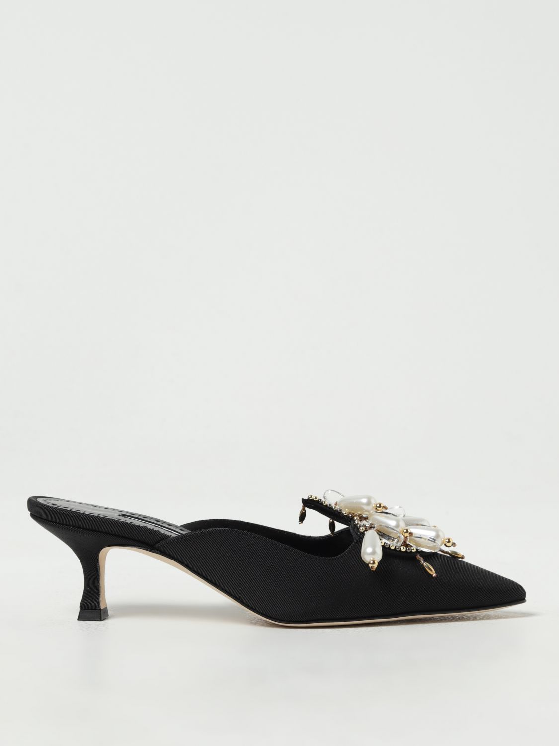 Manolo Blahnik High Heel Shoes MANOLO BLAHNIK Woman colour Black