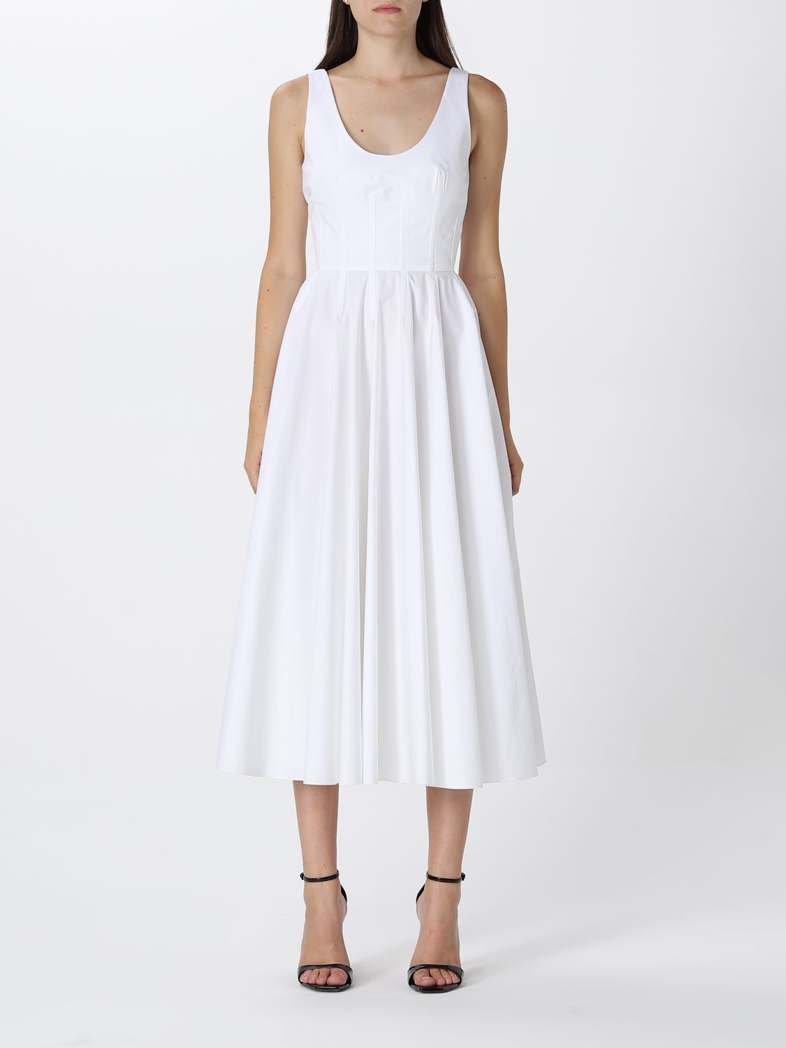 Alexander McQueen Dress ALEXANDER MCQUEEN Woman colour White