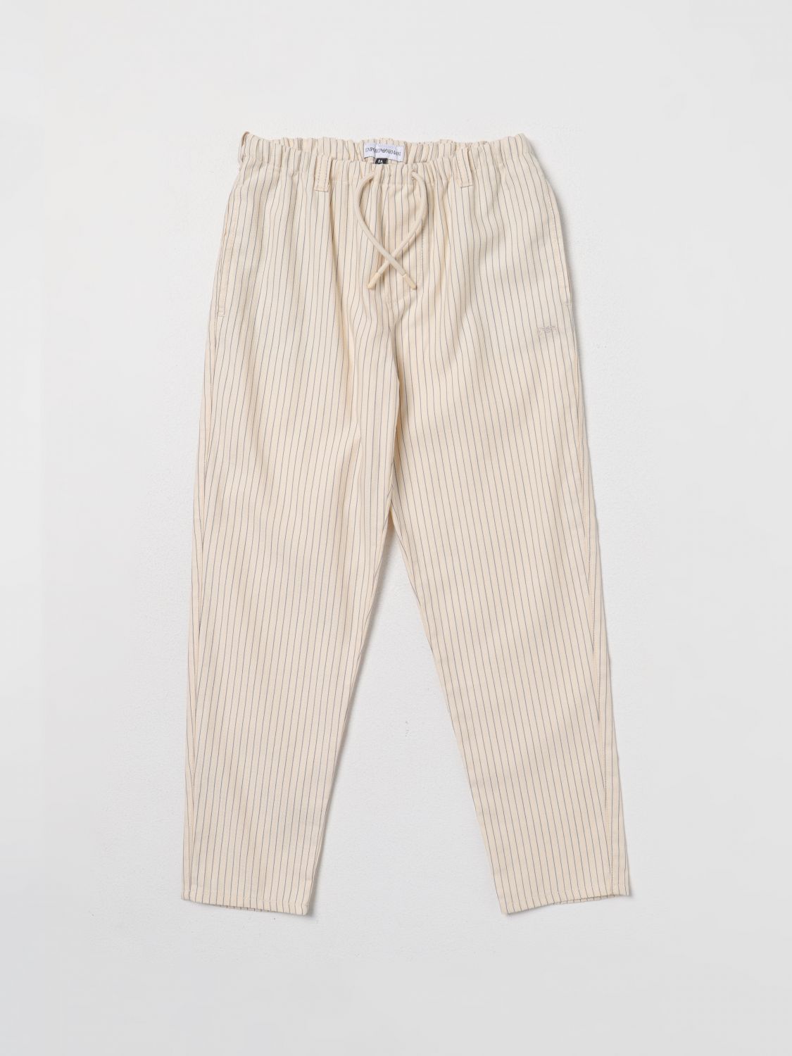 Emporio Armani Kids Trousers EMPORIO ARMANI KIDS Kids colour Ivory