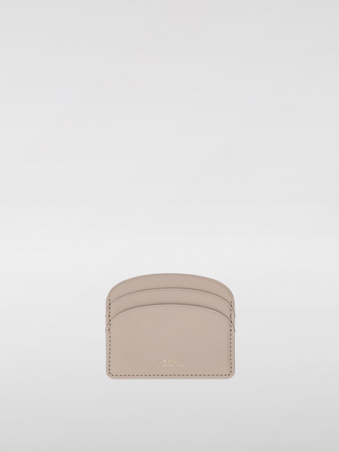 A.P.C. Wallet A. P.C. Woman color Grey